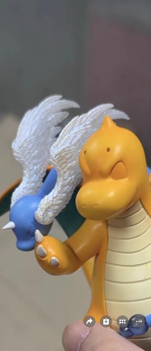 MMW Studio - Dragonite Evolution Set Pokemon Statue