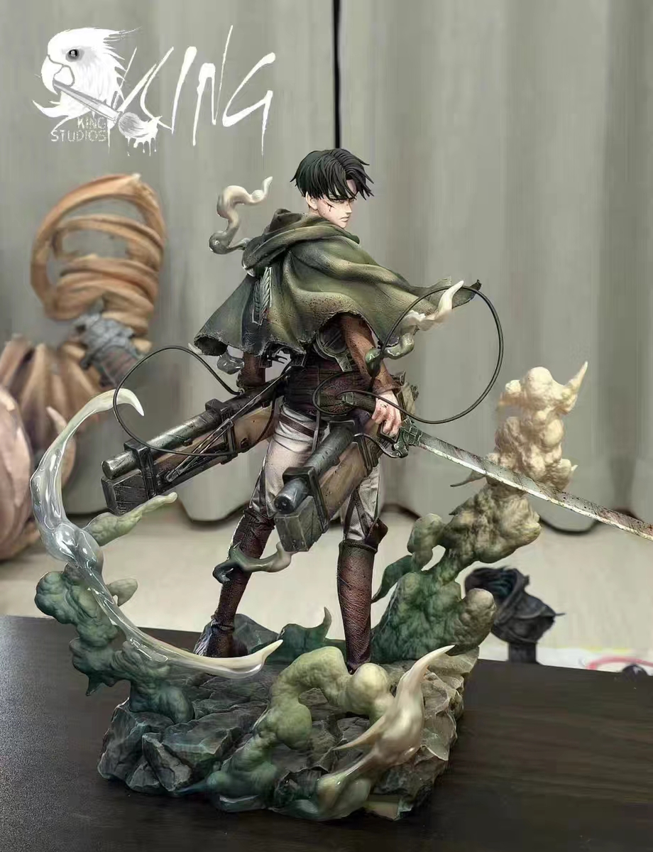 Scarlet Studio - Levi Ackerman Attack On Titan Statue