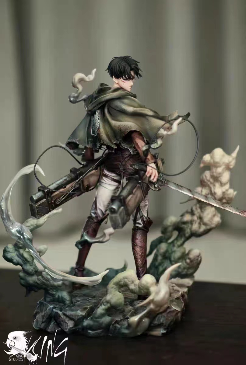 Scarlet Studio - Levi Ackerman Attack On Titan Statue