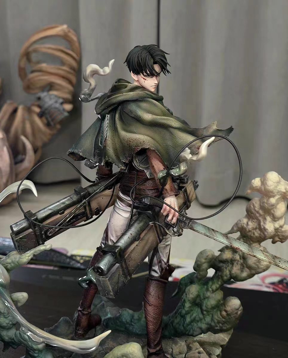 Scarlet Studio - Levi Ackerman Attack On Titan Statue