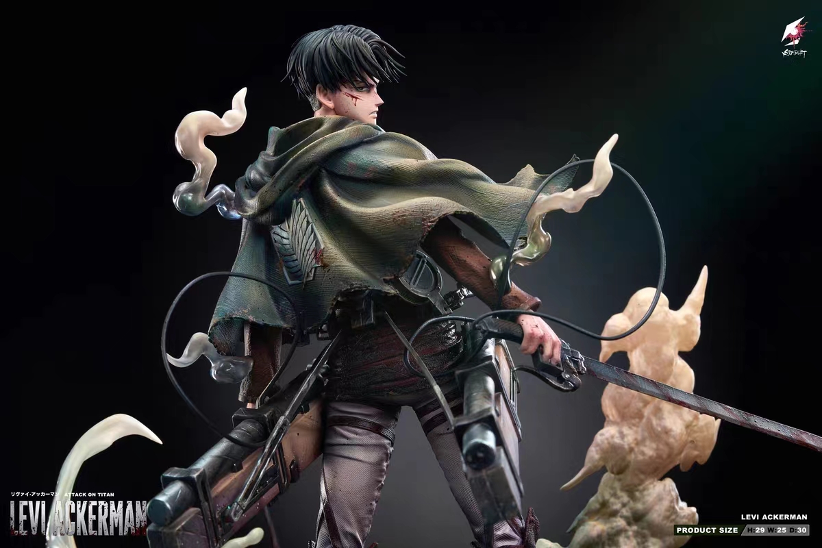 Scarlet Studio - Levi Ackerman Attack On Titan Statue