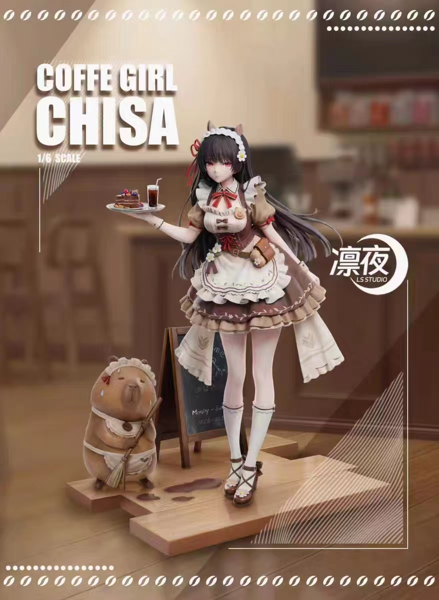 LS Studio - Chisa Maid Cafe Wuthering Waves Statue