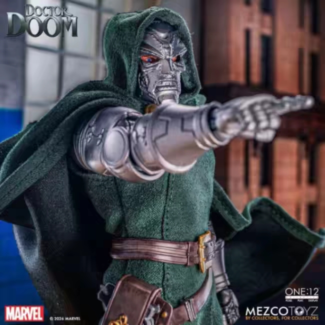 Mezco Studio - 1/12 Doctor Doom Action Figure Licensed Statue