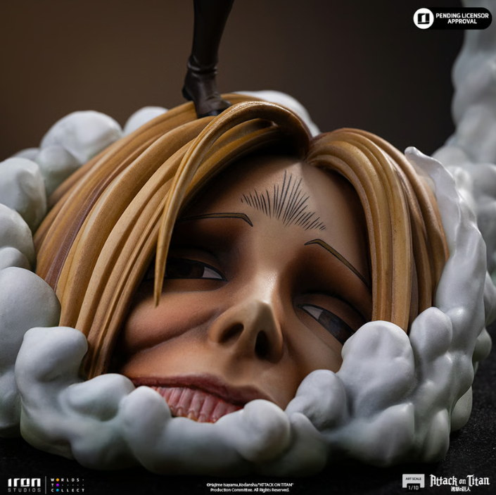 Iron Studio -Eren Yeager Attack on Titan Scale  Statue ATTCK136026-10 Licensed