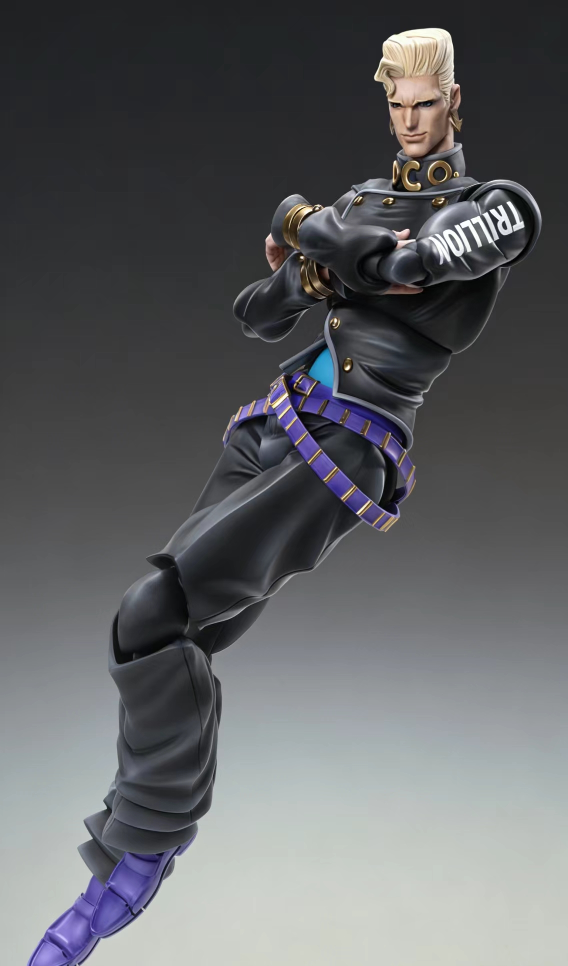 MEDICOS-E - Super Action Figure "JoJo's Bizarre Adventure Part 4" "Nijimura Katayoshi X Bad Company" Licensed Statue