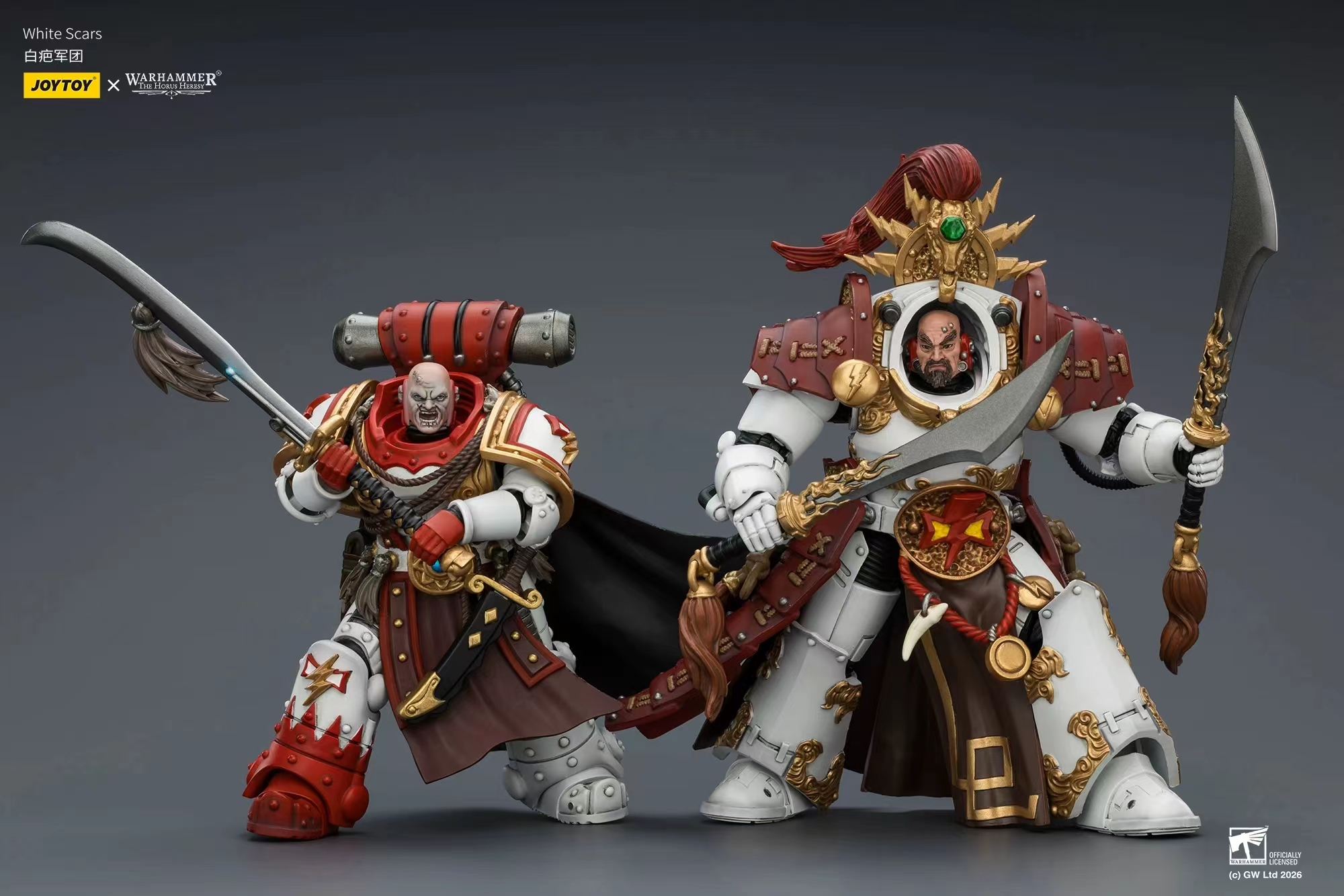 JOYTOY - Warhammer Series White Scars JT03622 JT03783 JT03790 Licensed
