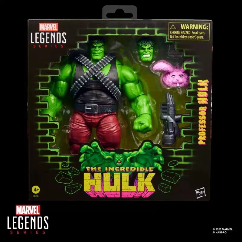 Hasbro Studio - The Incredible Hulk – Professor Hulk  Action Figure Licensed