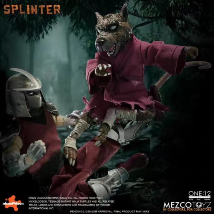 Mezco Studio - Collective Splinter Licensed Statue