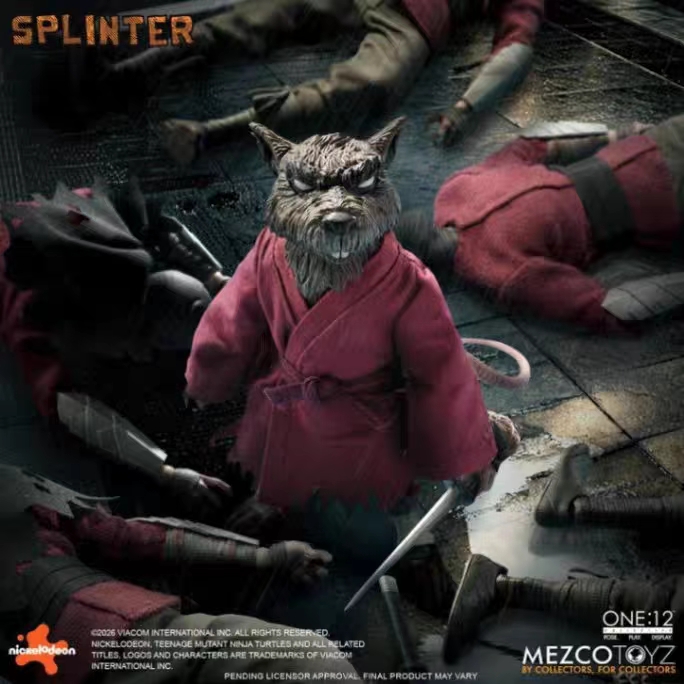 Mezco Studio - Collective Splinter Licensed Statue
