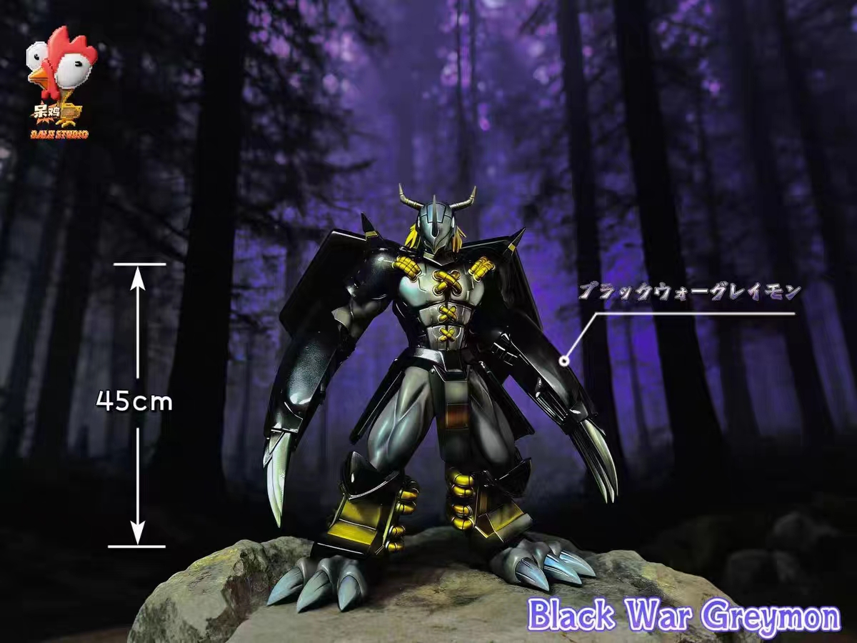 IK Studio - Black War Greymon Digimon Statue