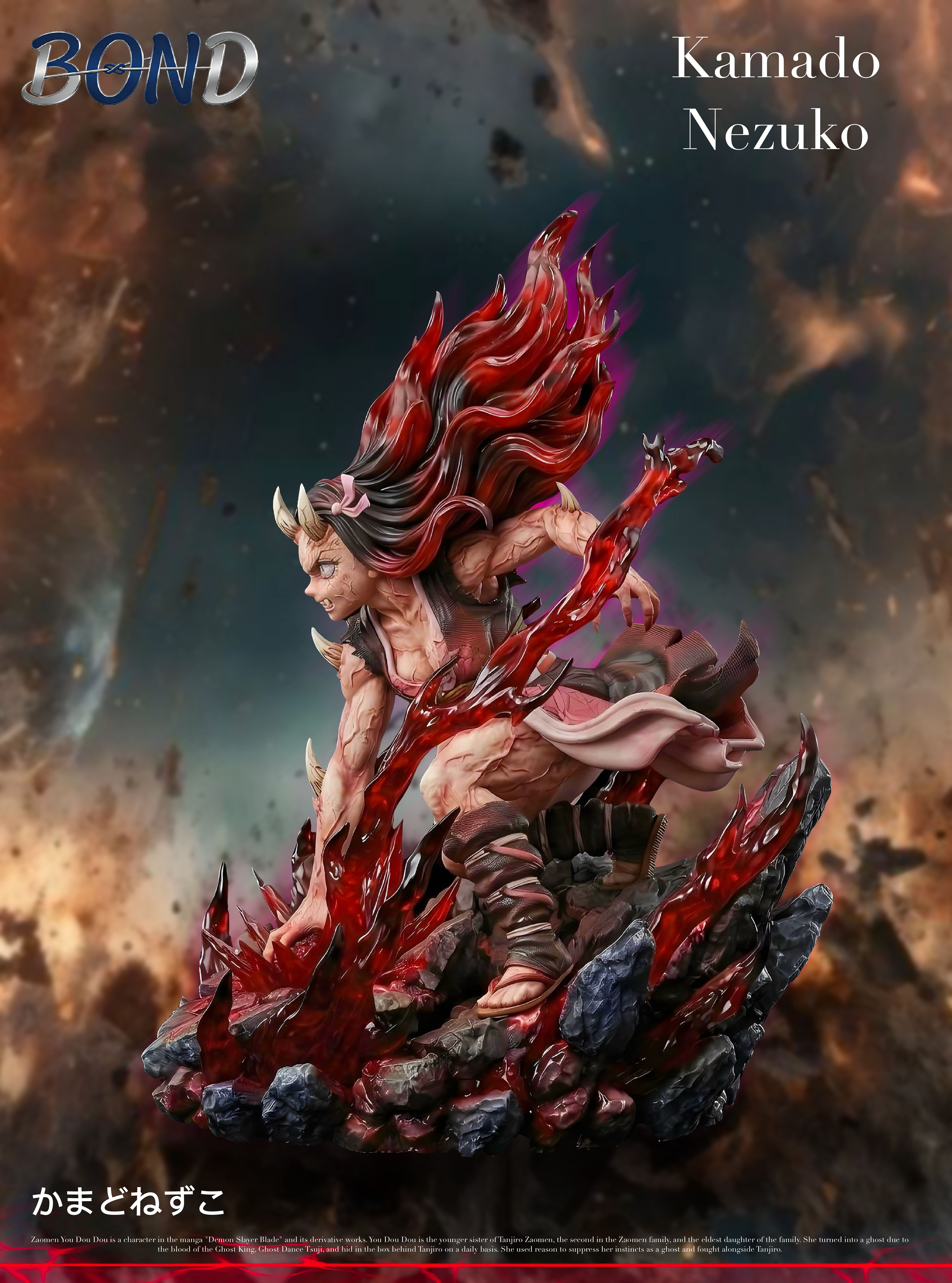BOND Studio Nezuko Kamado Demon Slayer
