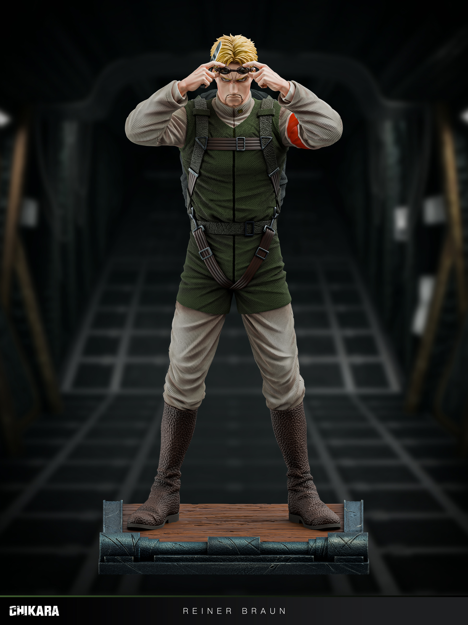 CHIKARA STUDIO Reiner Braun Attack on Titan
