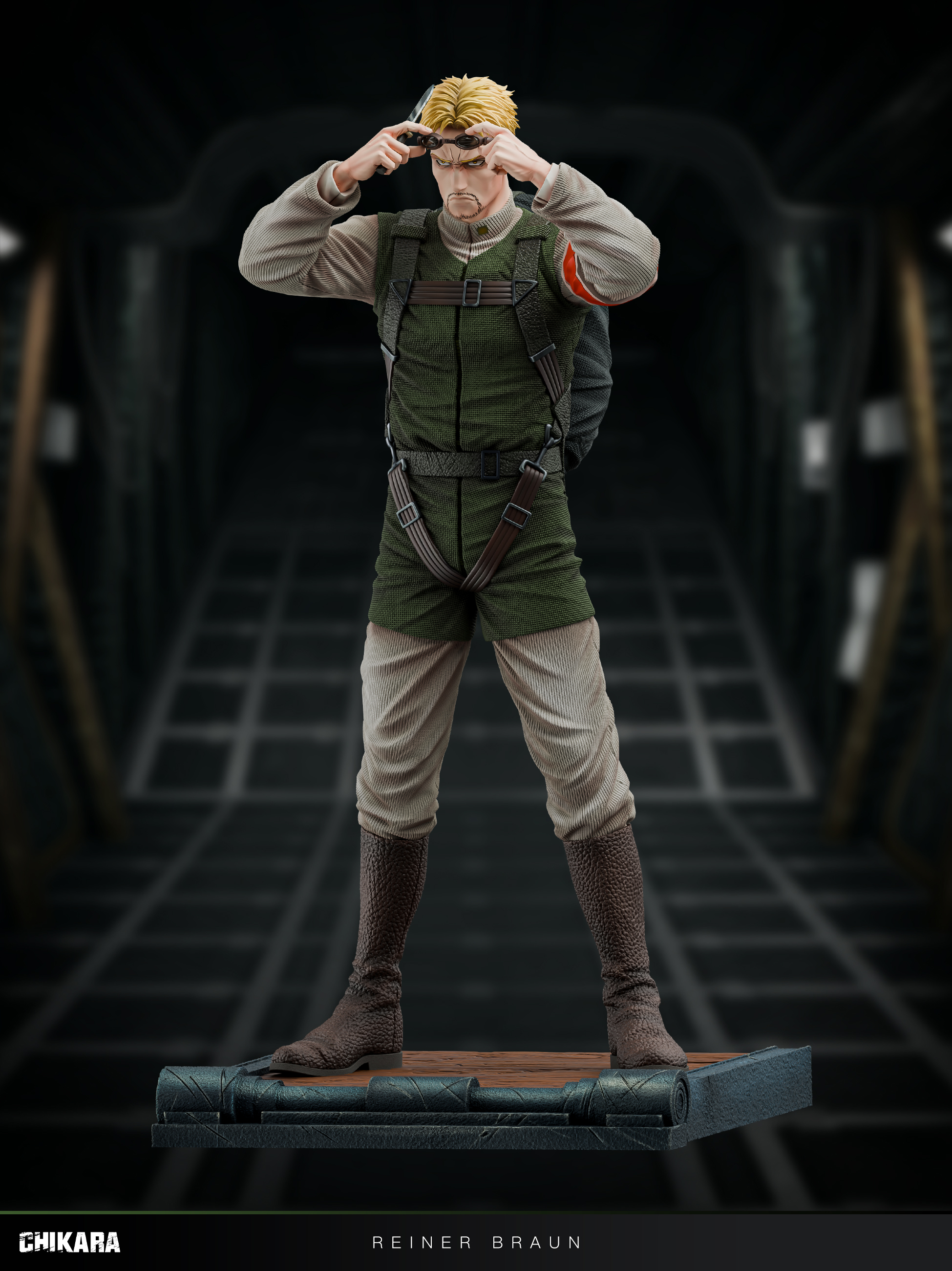CHIKARA STUDIO Reiner Braun Attack on Titan
