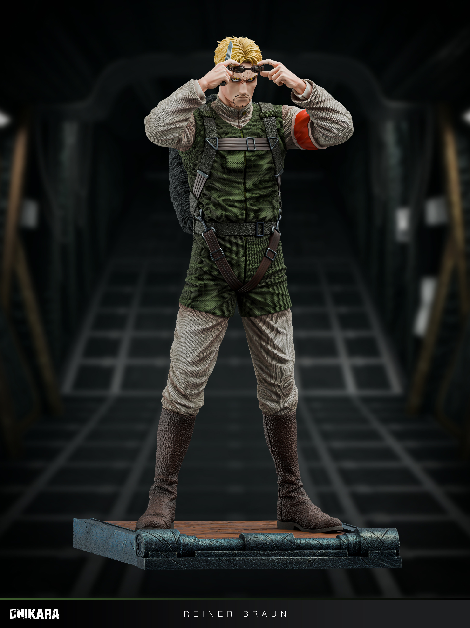 CHIKARA STUDIO Reiner Braun Attack on Titan