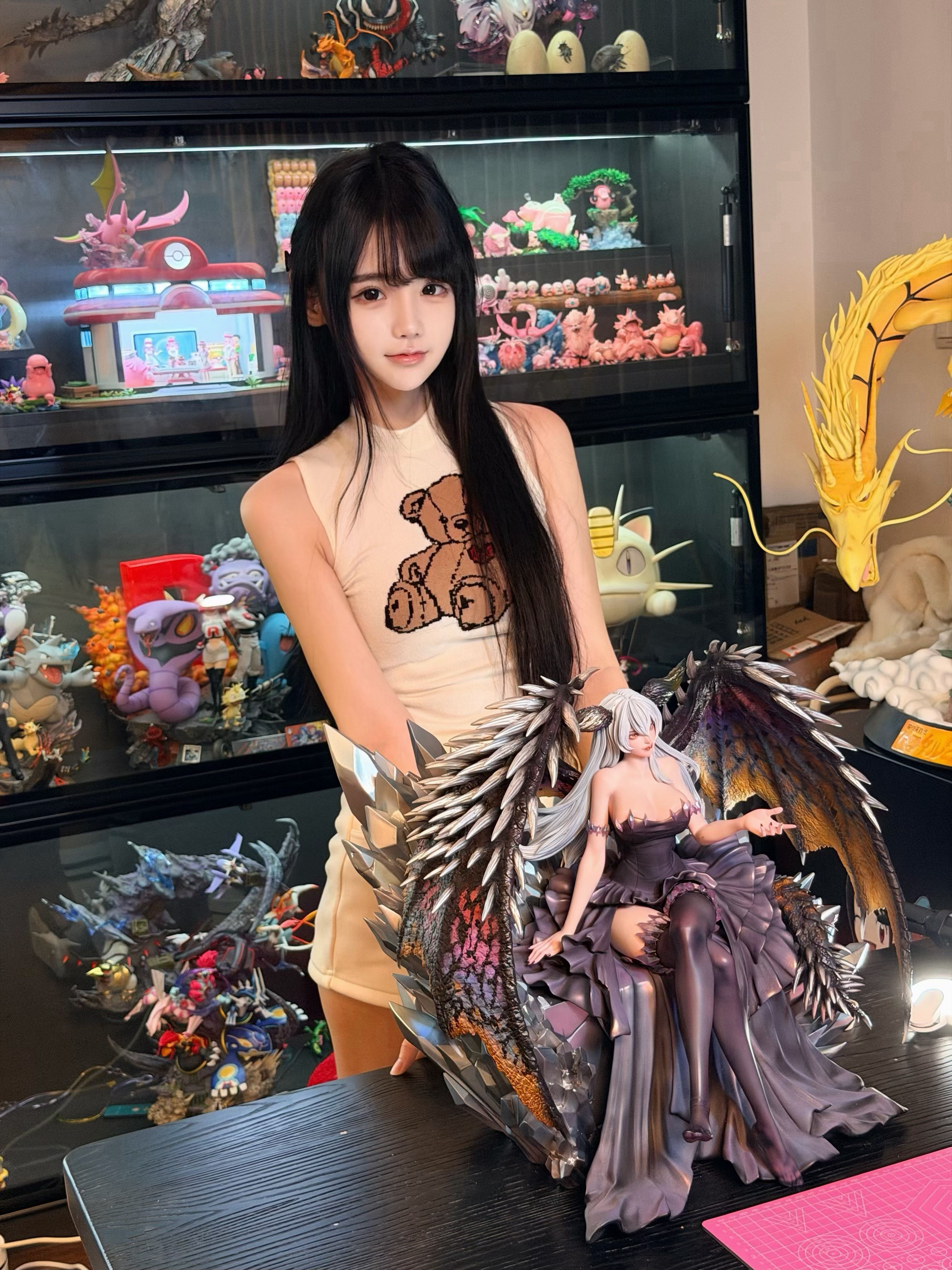 Scalefall Wingrise Huanlin Huayi Studio Monster Hunter Ruiner Nergigante (Dragon Girl)
