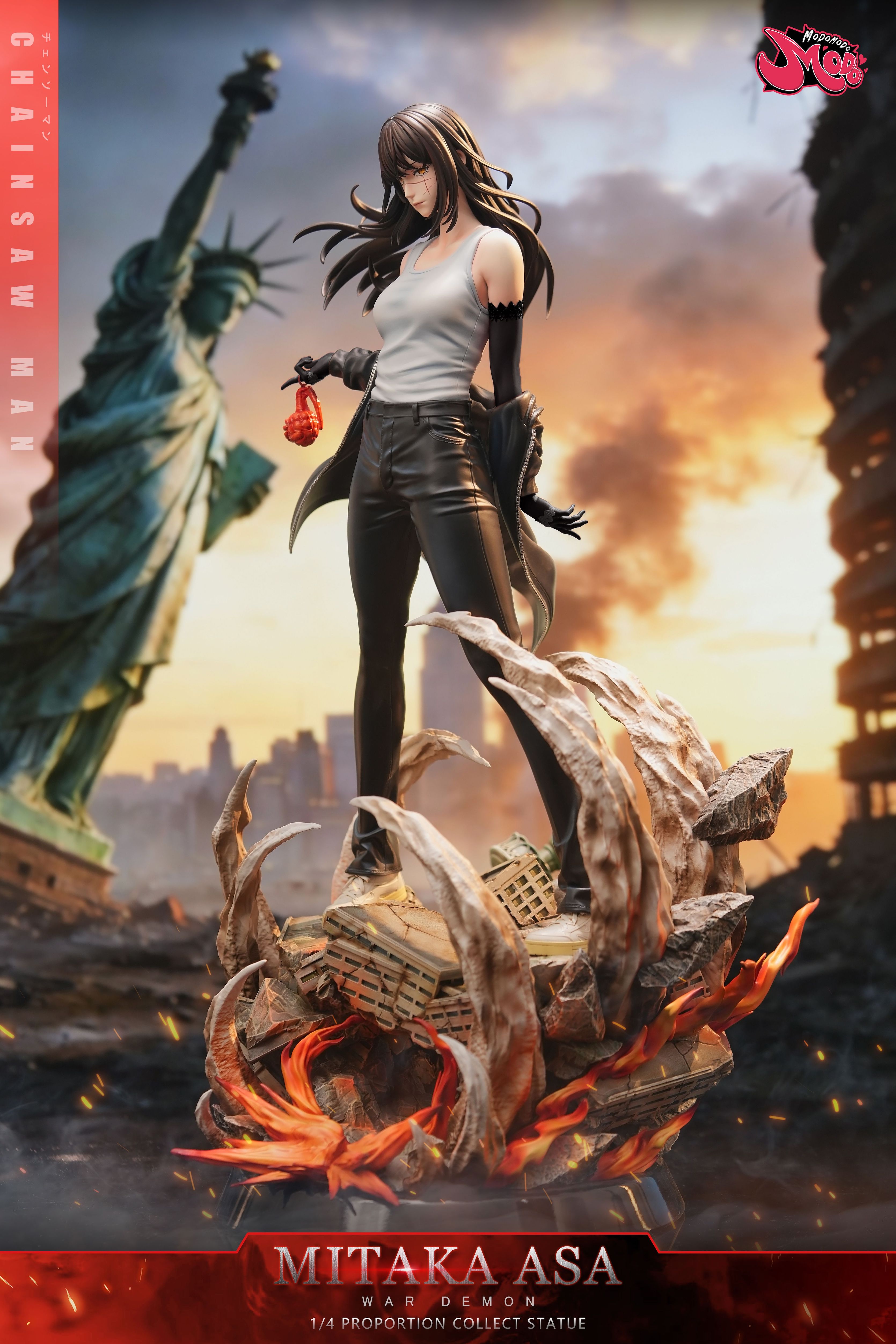 Modomodo Studio Asa Mitaka   Yoru Chainsaw Man