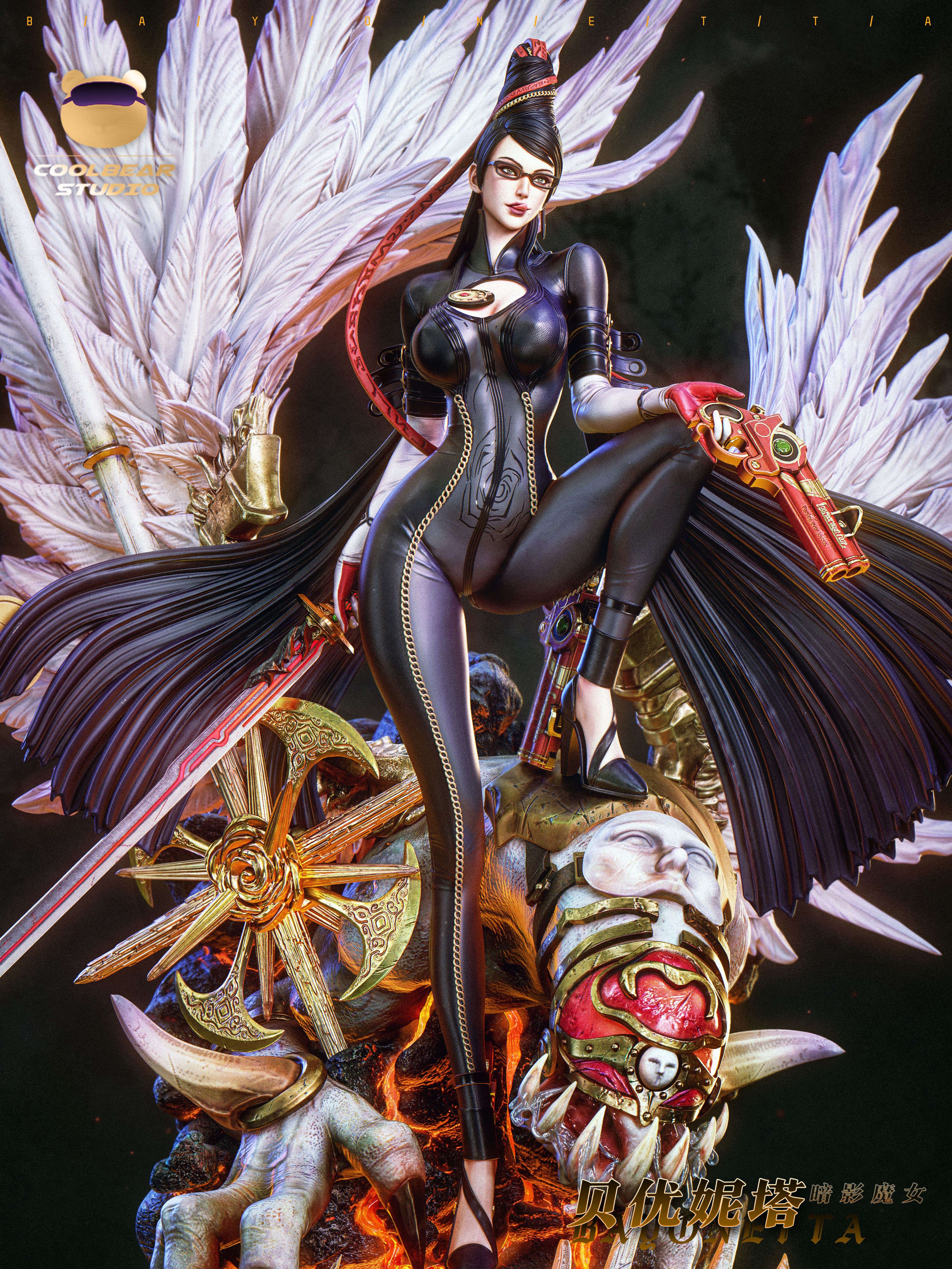 Coolbear Studio Bayonetta Fighter Series 02 Bayonetta
