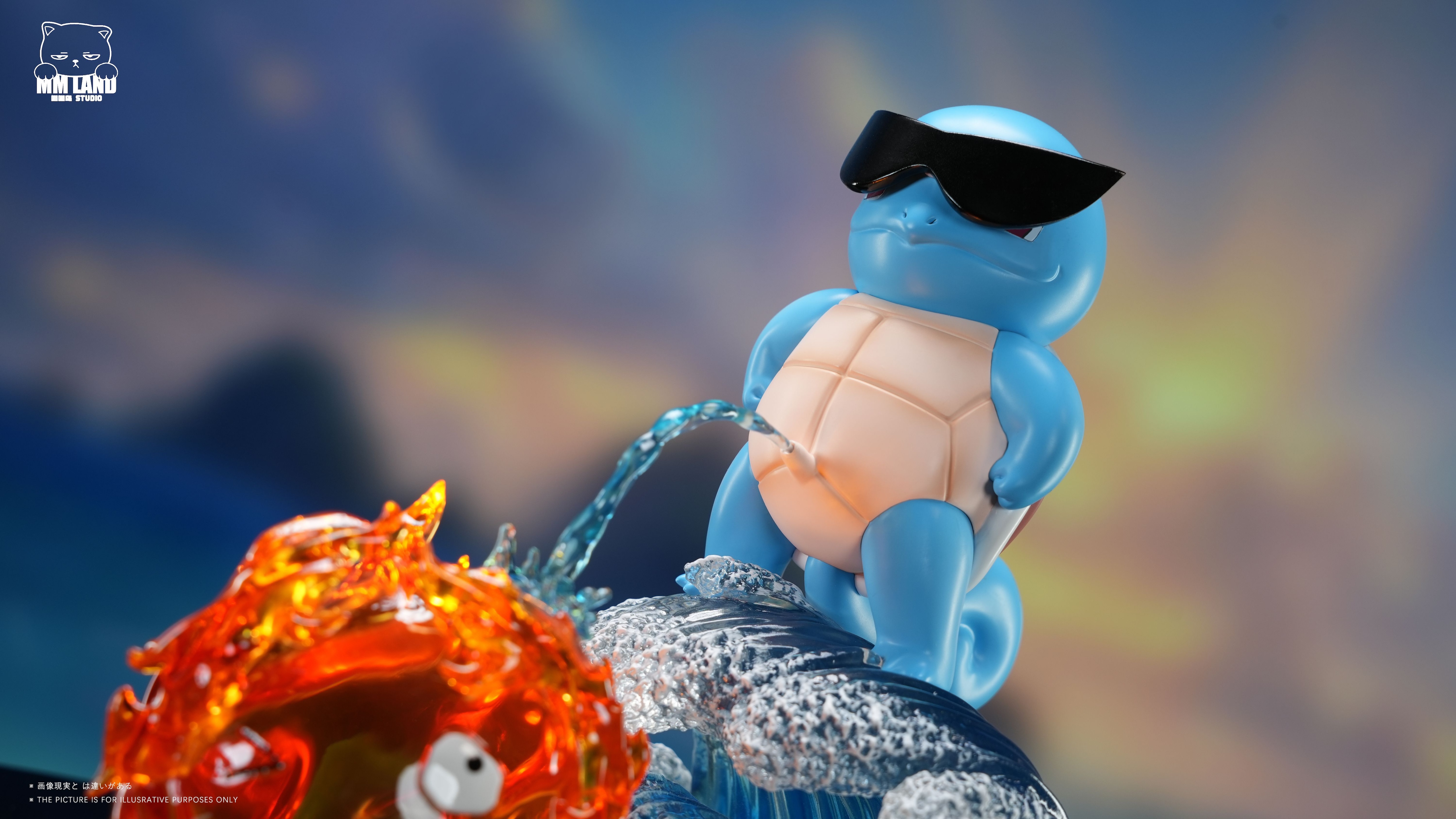 MMLAND STUDIO Squirtle Calcifer Pokémon