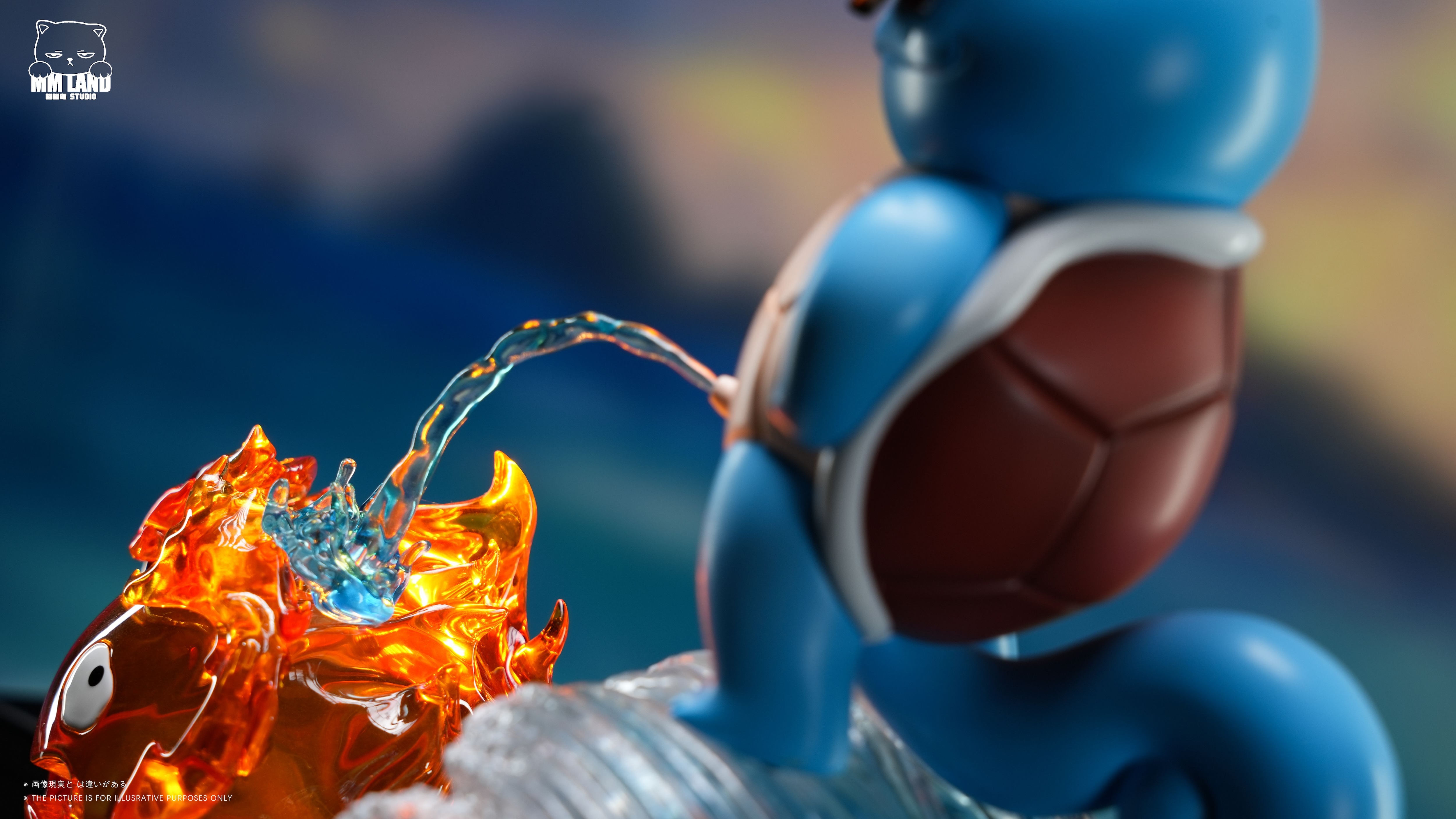 MMLAND STUDIO Squirtle Calcifer Pokémon