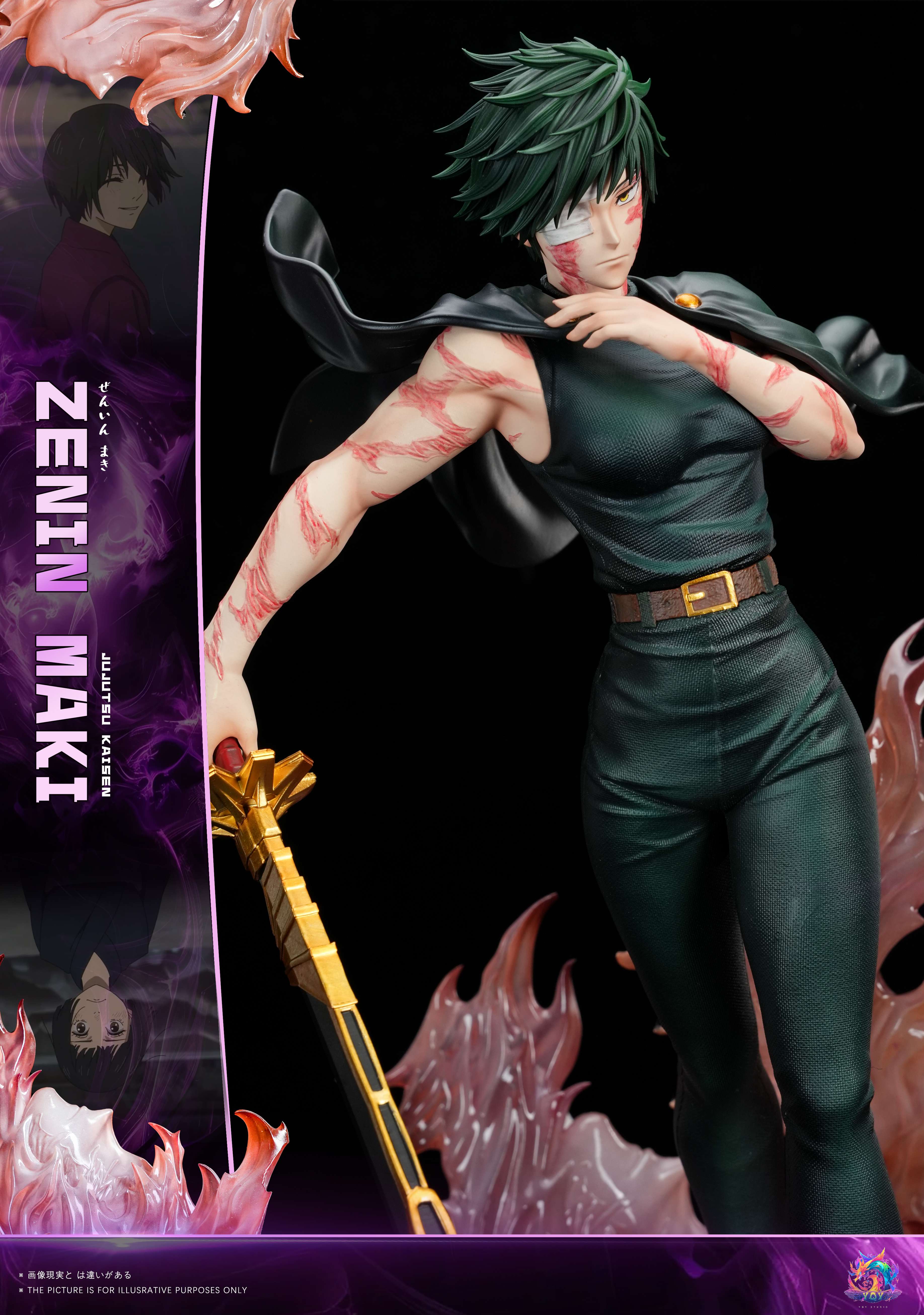 YQY Studio Maki Zenin Second Generation Heavenly Restriction Jujutsu Kaisen