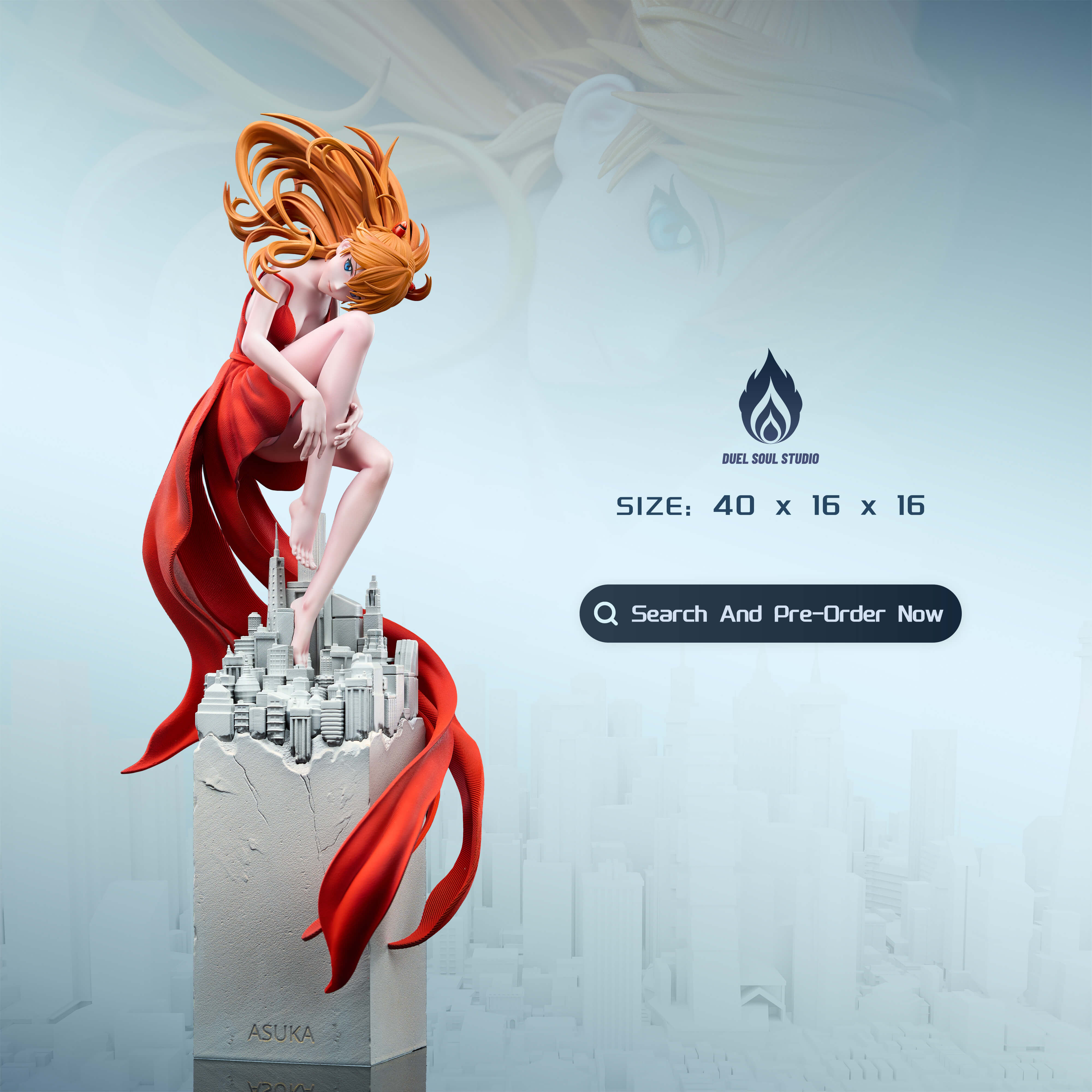 Duel Soul Studio Asuka Drowning Neon Genesis Evangelion