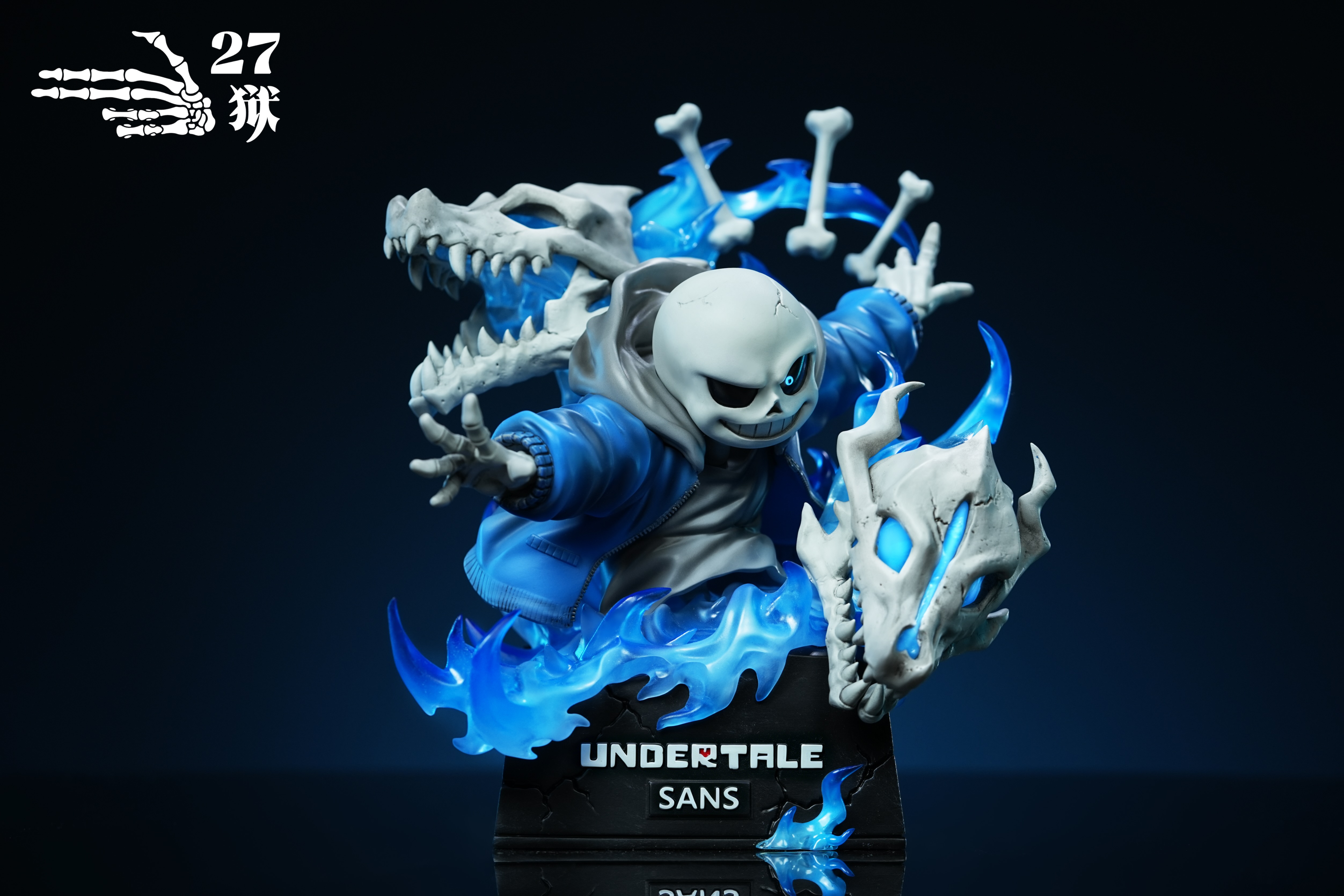 27abyss Studio Undertale: Sans Bust