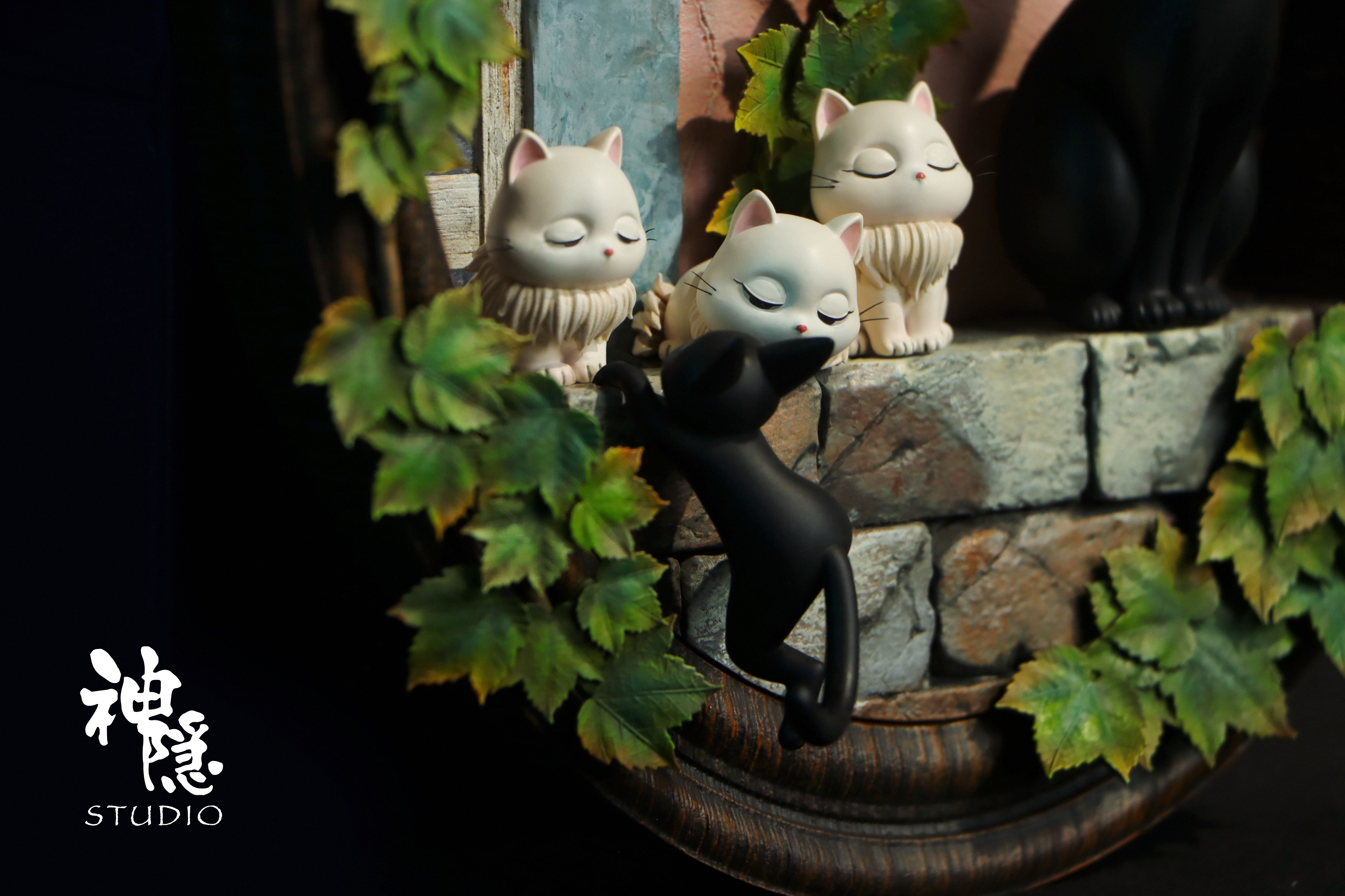 Shenyin Studio Kiki's Delivery Service Cats Under the Eaves