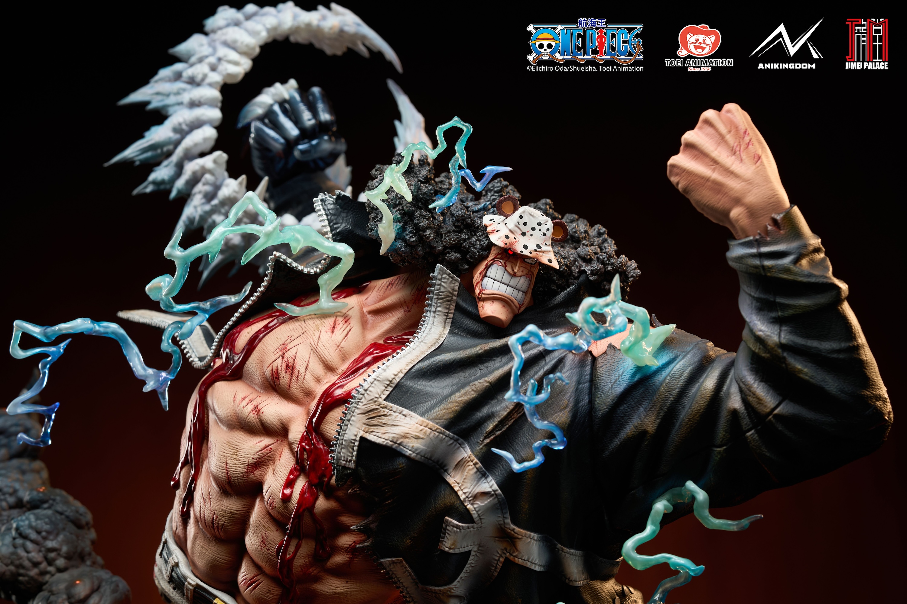 ANIKINGDOM X JIMEI PALACE - Officially Licensed ONE PIECE Bartholomew Kuma Statue (Licensed)