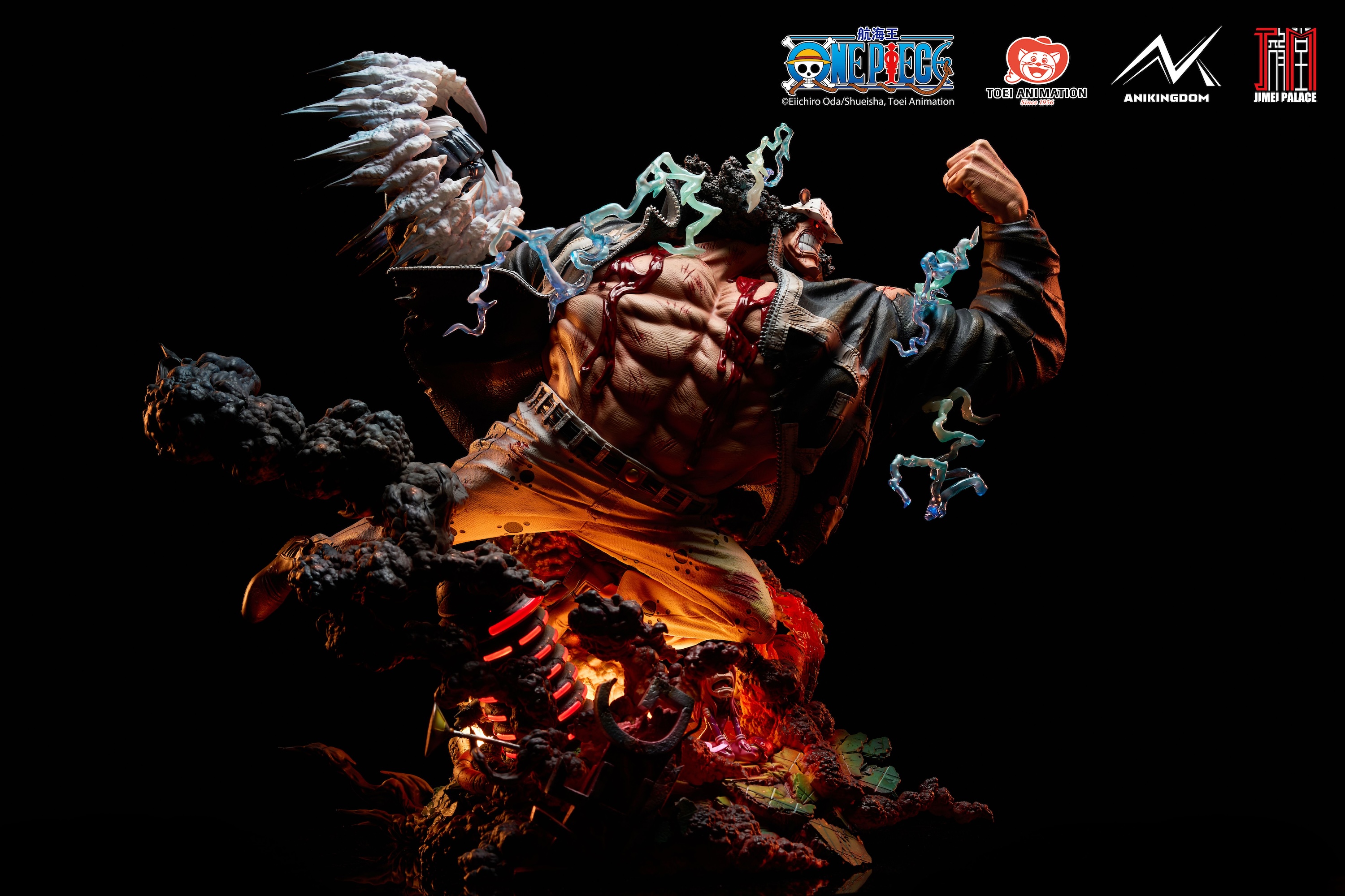 ANIKINGDOM X JIMEI PALACE - Officially Licensed ONE PIECE Bartholomew Kuma Statue (Licensed)