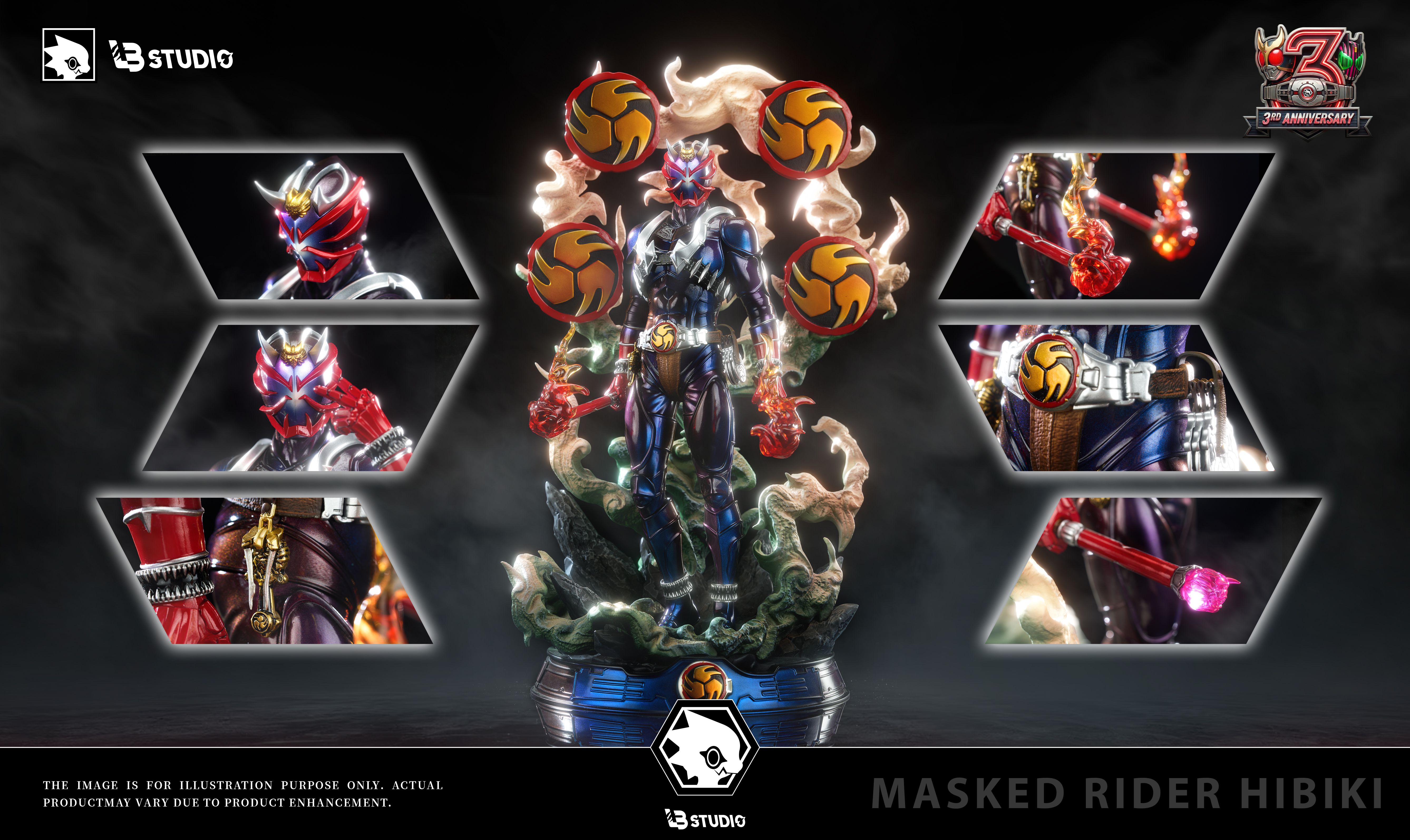 LB Studio Kamen Rider Hibiki Kamen Rider