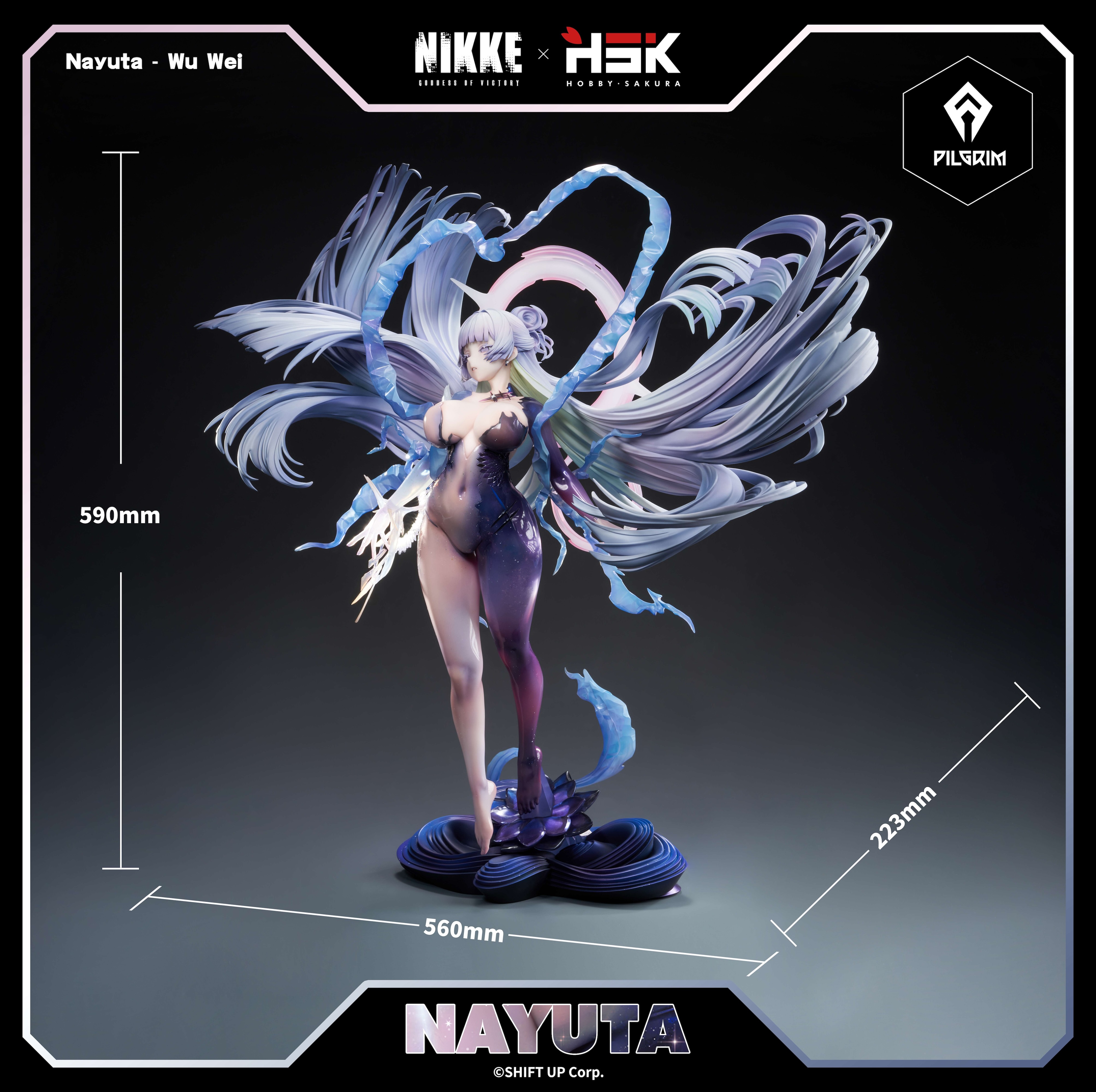 Hobby Sakura  Goddess of Victory: NIKKE Nayuta: Inaction 1/4 Scale Figure (Licensed)