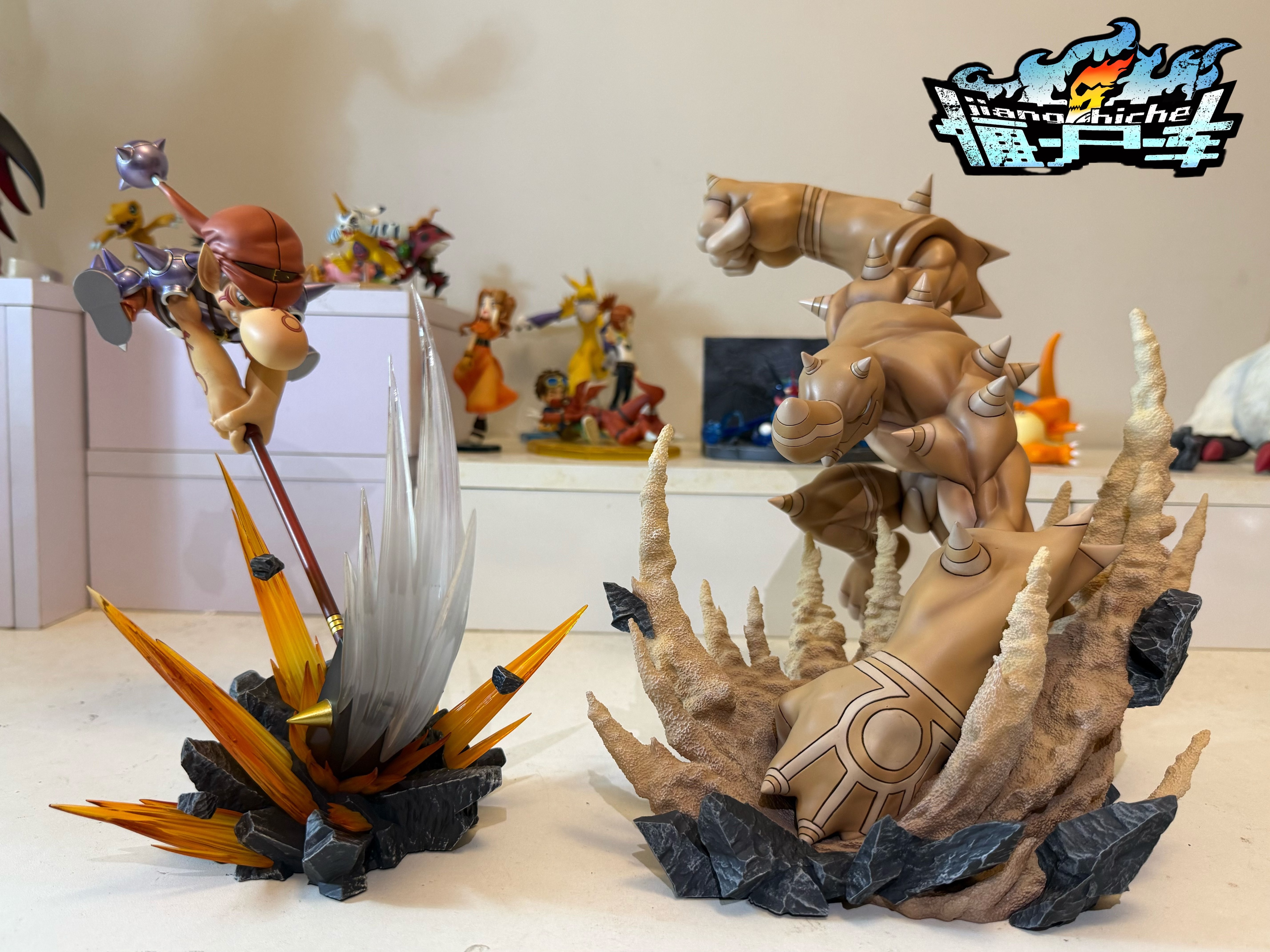 Zombie Car Studio Digimon Frontier (04) Spirit of Earth: Villain Beast Form