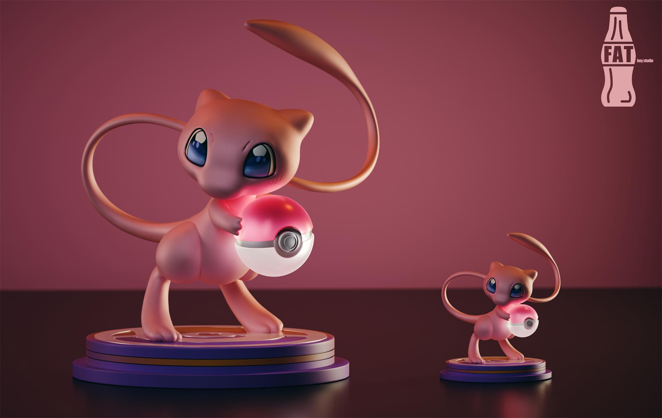 FAT BOY Studio Mewtwo X Poké Ball Pokémon