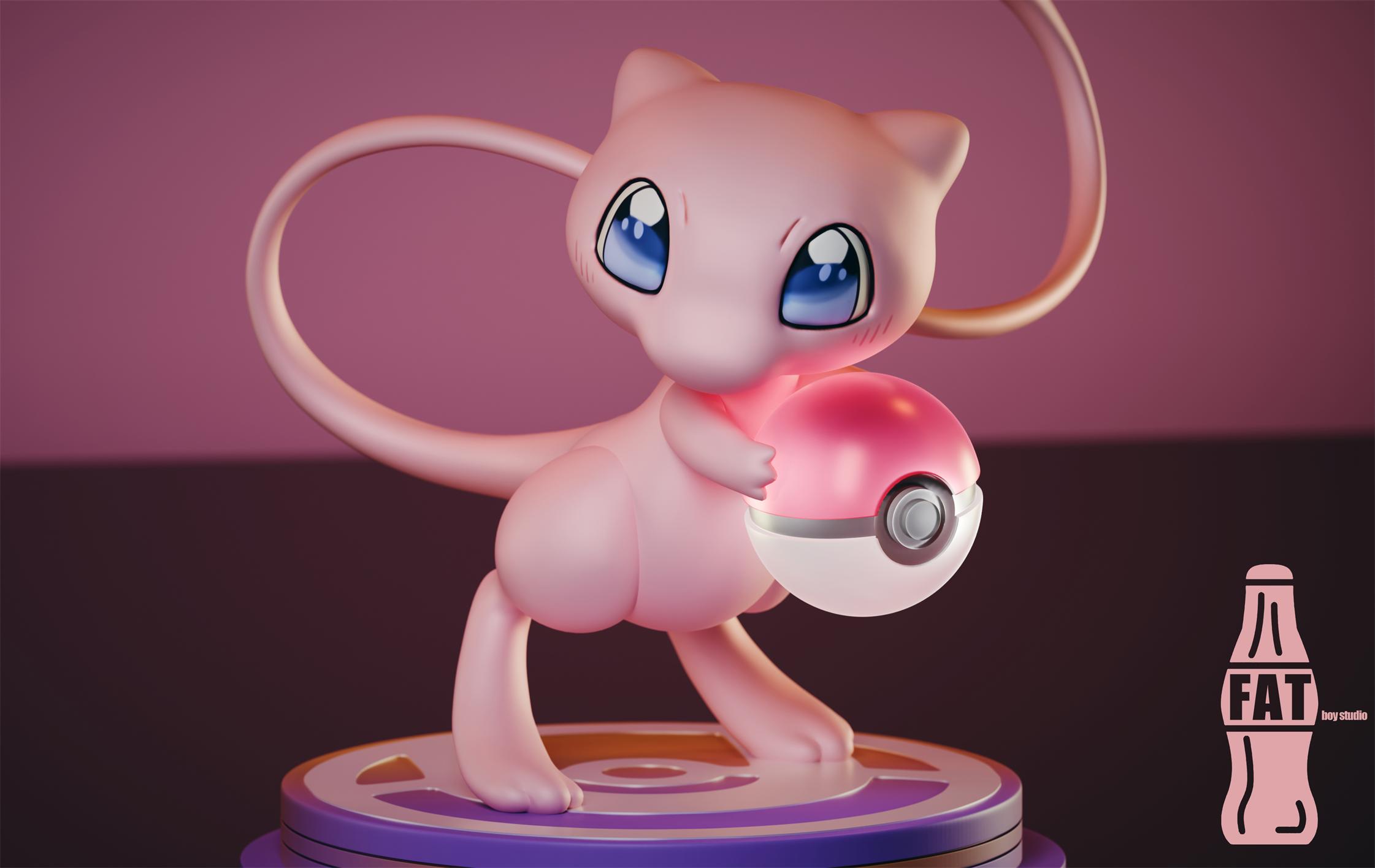 FAT BOY Studio Mewtwo X Poké Ball Pokémon