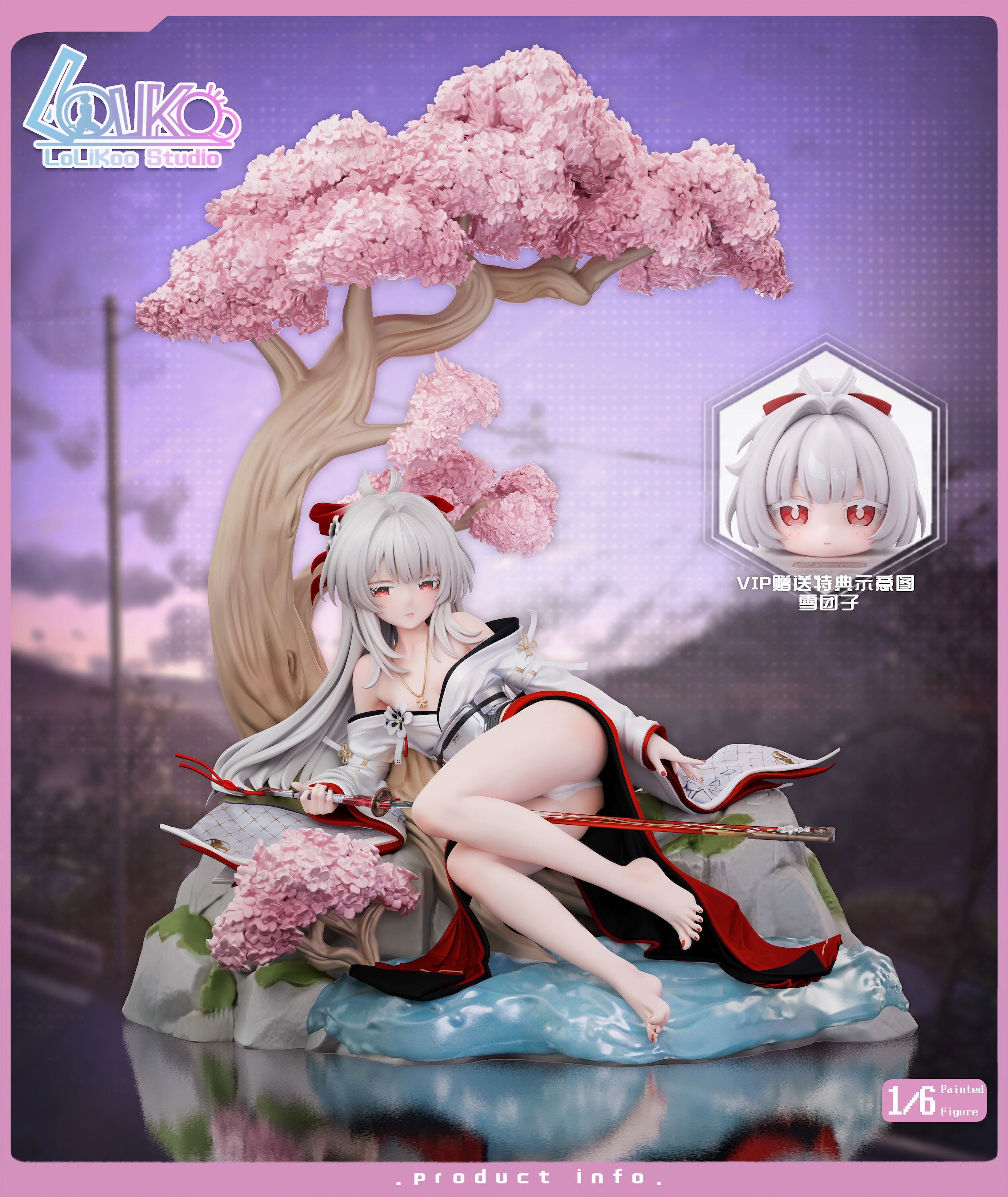 Lolikoo Studio Hiyuki Wuthering Waves statue