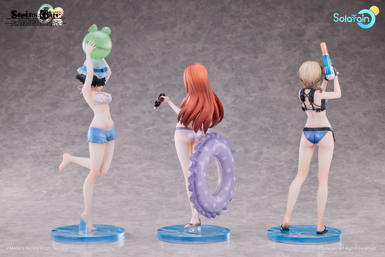 Solarain Toys - Steins;Gate Kurisu Makise & Mayuri Shiina & Suzuha Amane 1/7 Swimsuit (Licensed)