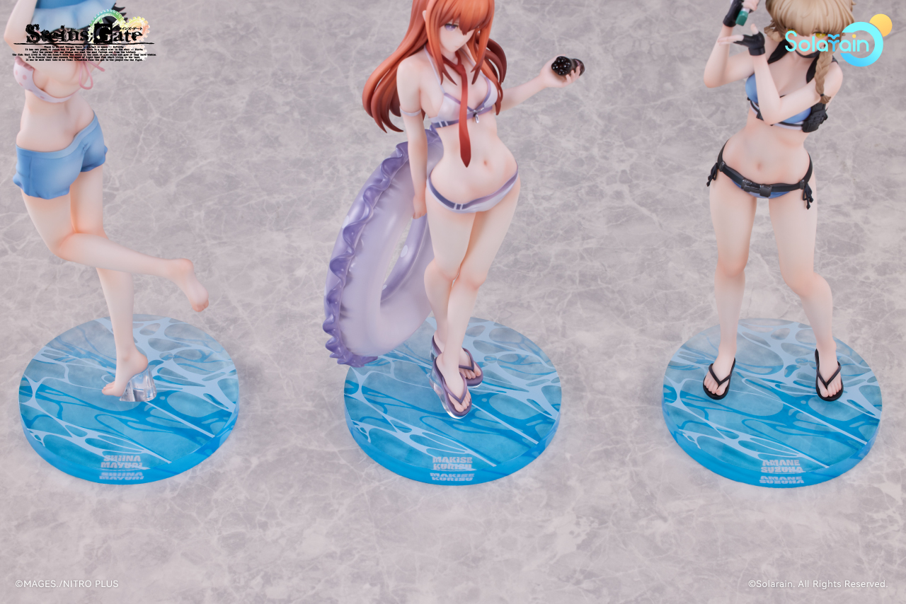 Solarain Toys - Steins;Gate Kurisu Makise & Mayuri Shiina & Suzuha Amane 1/7 Swimsuit (Licensed)