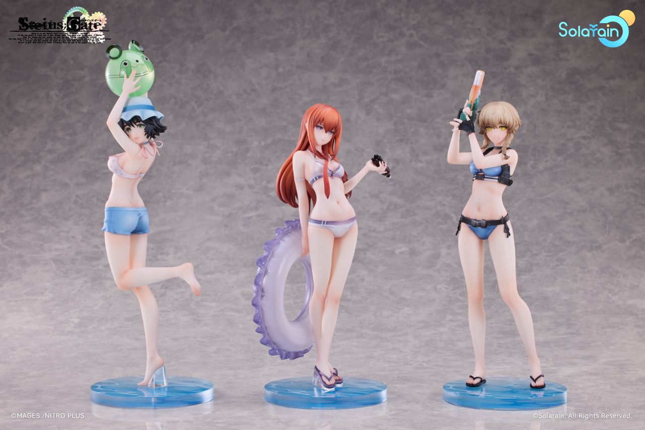 Solarain Toys - Steins;Gate Kurisu Makise & Mayuri Shiina & Suzuha Amane 1/7 Swimsuit (Licensed)