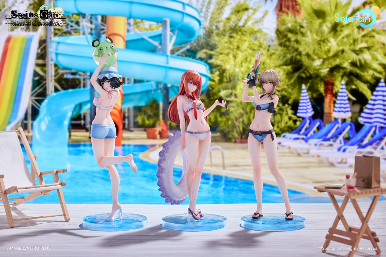 Solarain Toys - Steins;Gate Kurisu Makise & Mayuri Shiina & Suzuha Amane 1/7 Swimsuit (Licensed)