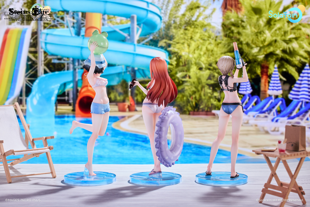 Solarain Toys - Steins;Gate Kurisu Makise & Mayuri Shiina & Suzuha Amane 1/7 Swimsuit (Licensed)