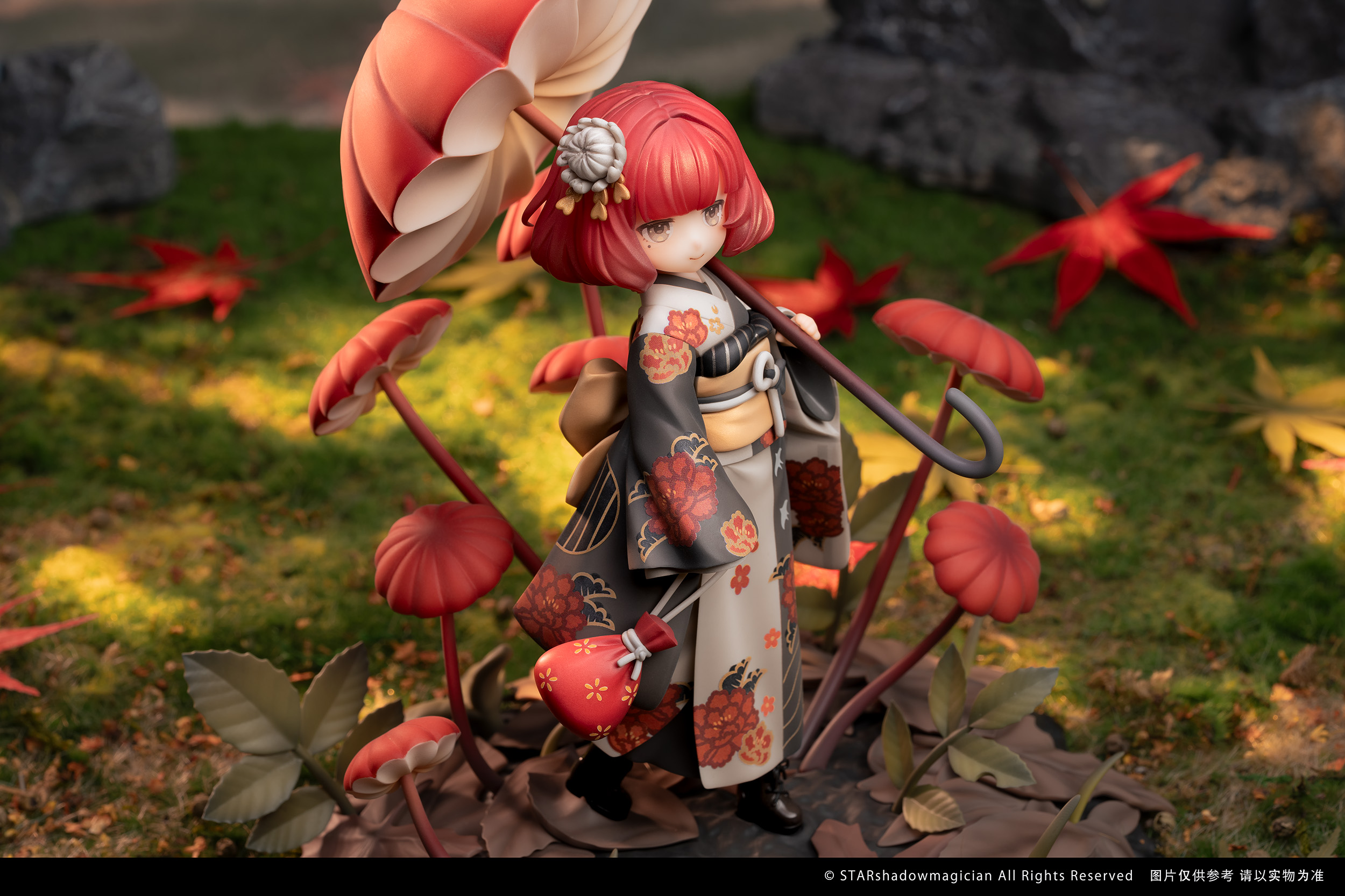 Reverse - Mushroom Girl Series No.6 Marasmius Haematocephalus (Licensed)