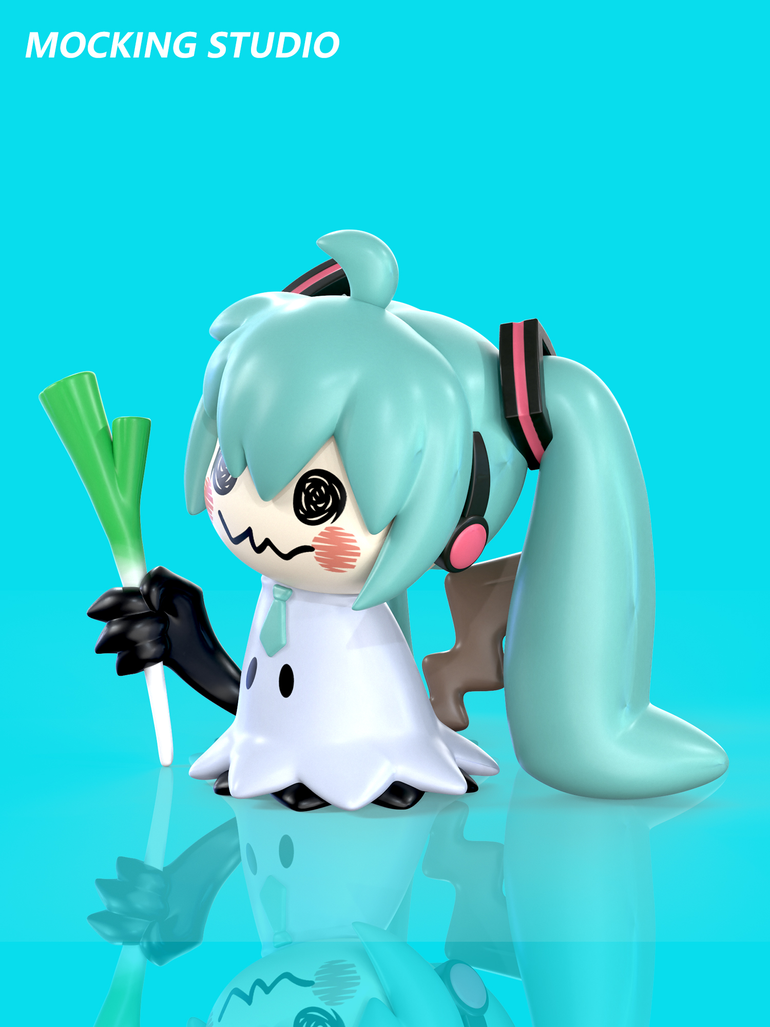 Zhu Yi Wan Jia Studio - Pokemon Mimikyu COS MIKU Statues(GK)