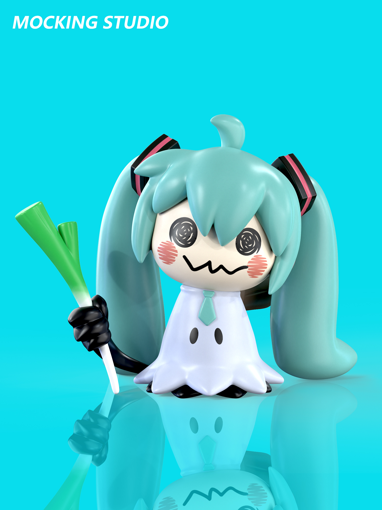 Zhu Yi Wan Jia Studio - Pokemon Mimikyu COS MIKU Statues(GK)