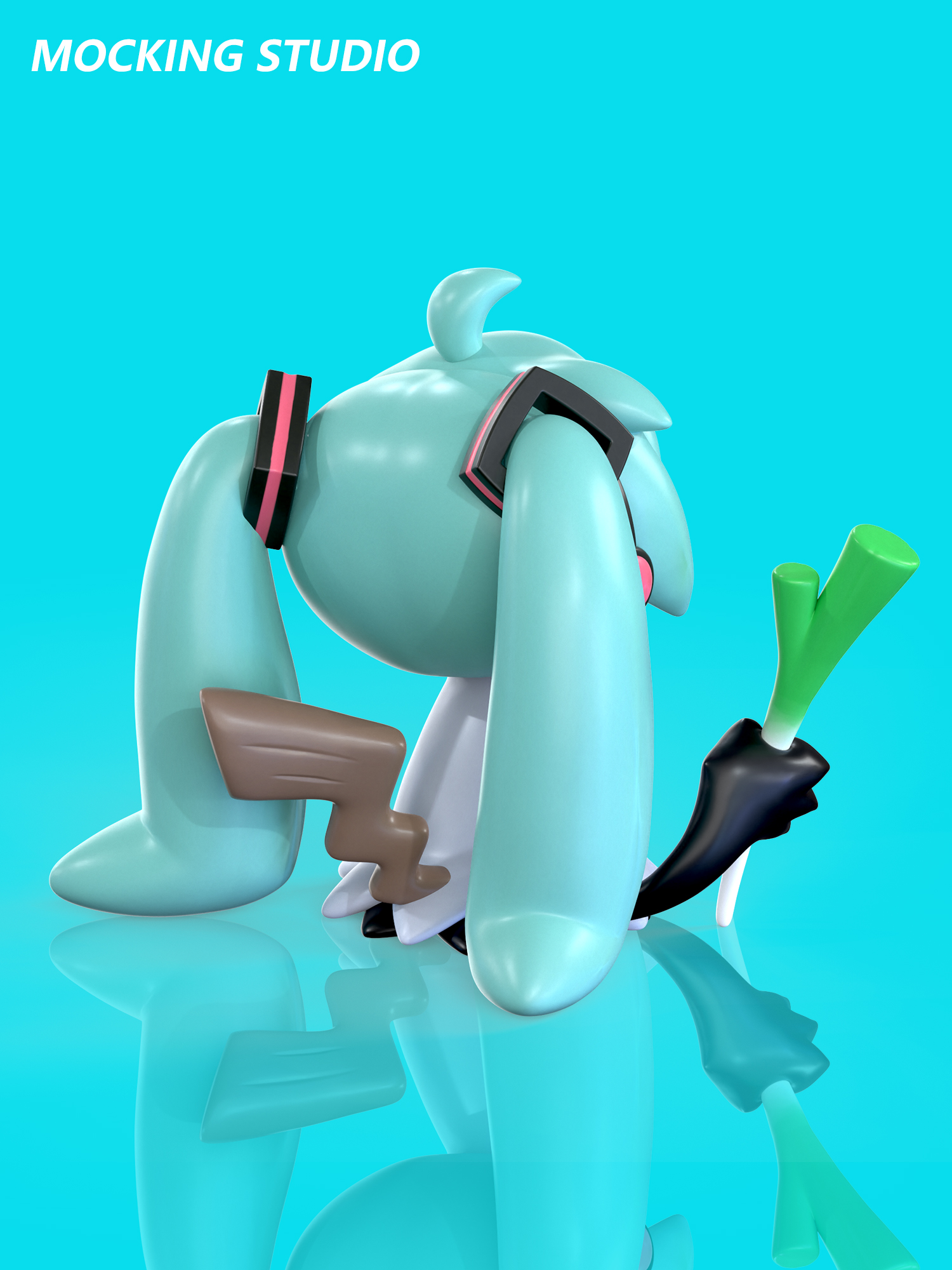 Zhu Yi Wan Jia Studio - Pokemon Mimikyu COS MIKU Statues(GK)