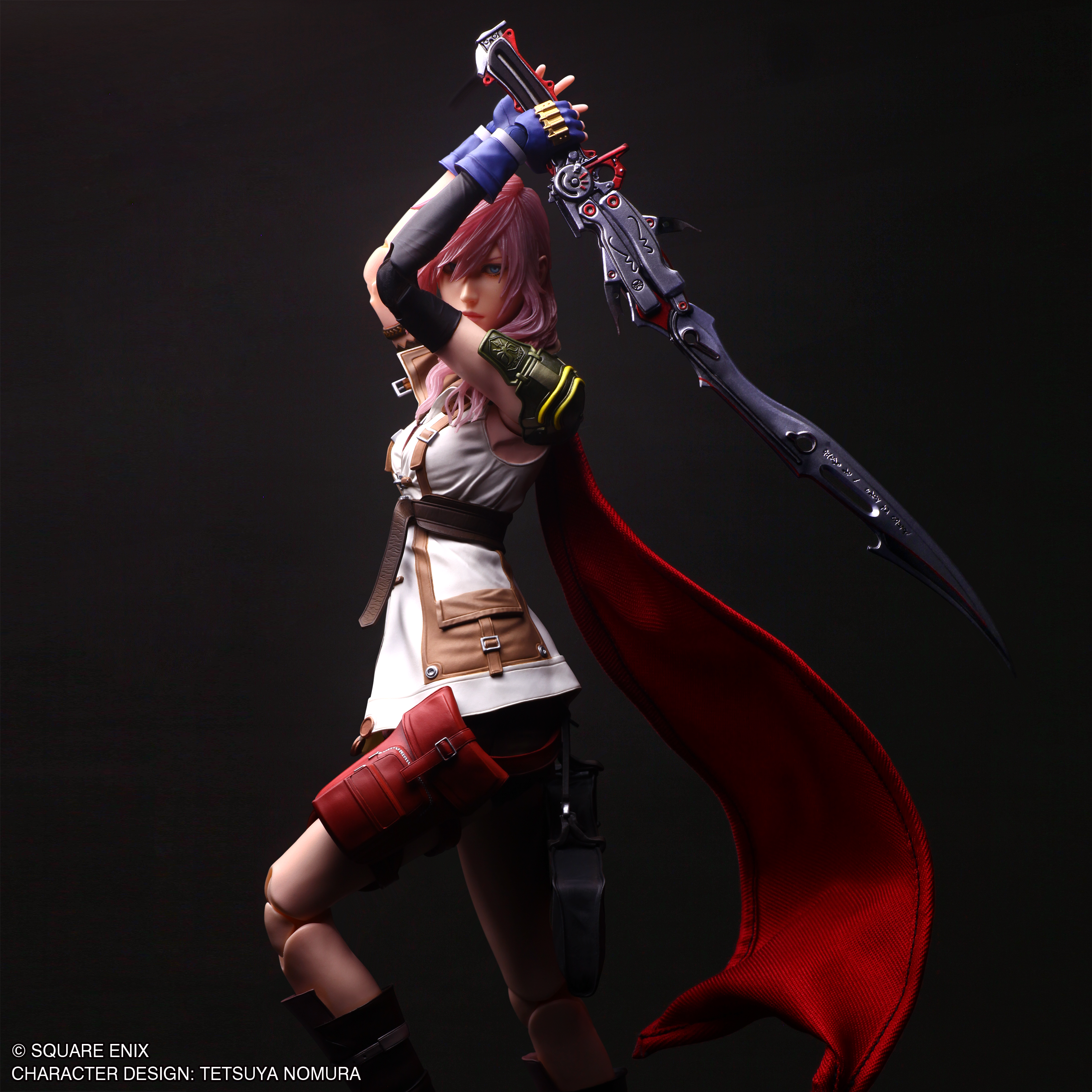 SQUARE ENIX Studio- Final Fantasy XIII PLAY ARTS SHIN Lightning (Licensed) Statue(GK)