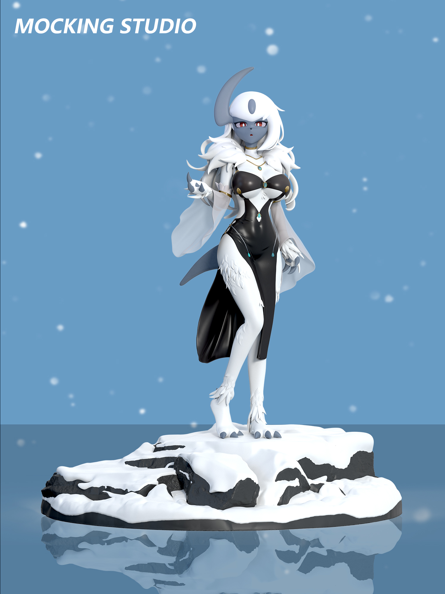 Zhu Yi Wan Jia Studio - Pokémon Big Breasts Absol Statue(GK)