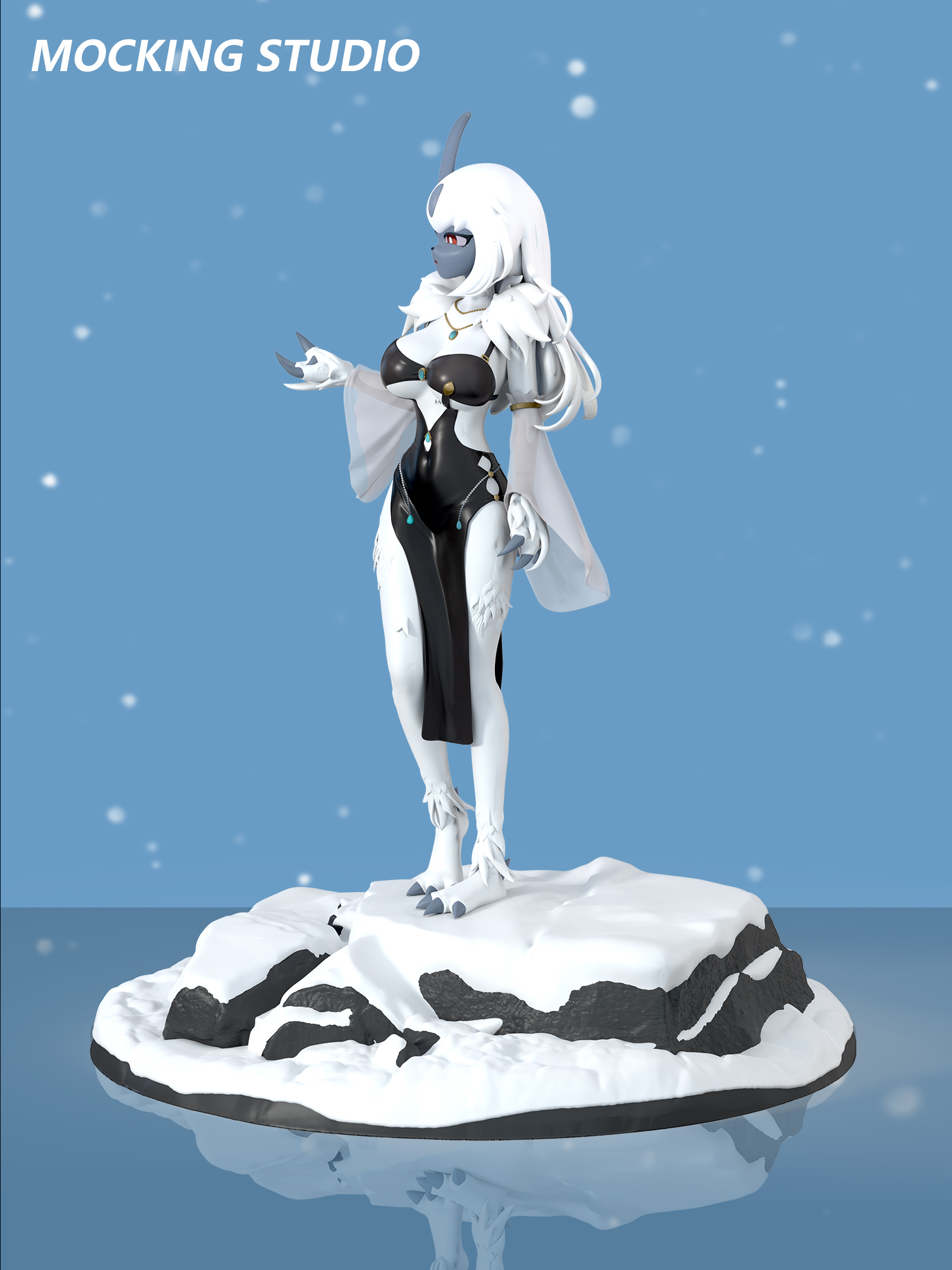 Zhu Yi Wan Jia Studio - Pokémon Big Breasts Absol Statue(GK)