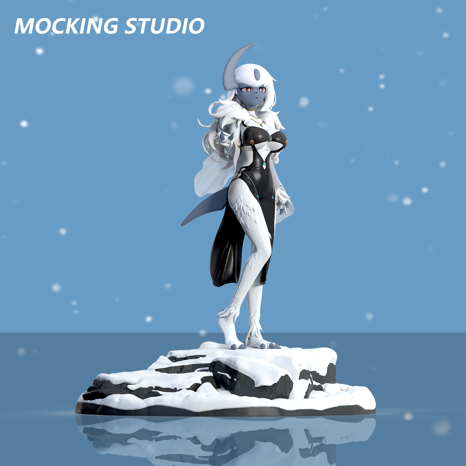 Zhu Yi Wan Jia Studio - Pokémon Big Breasts Absol Statue(GK)