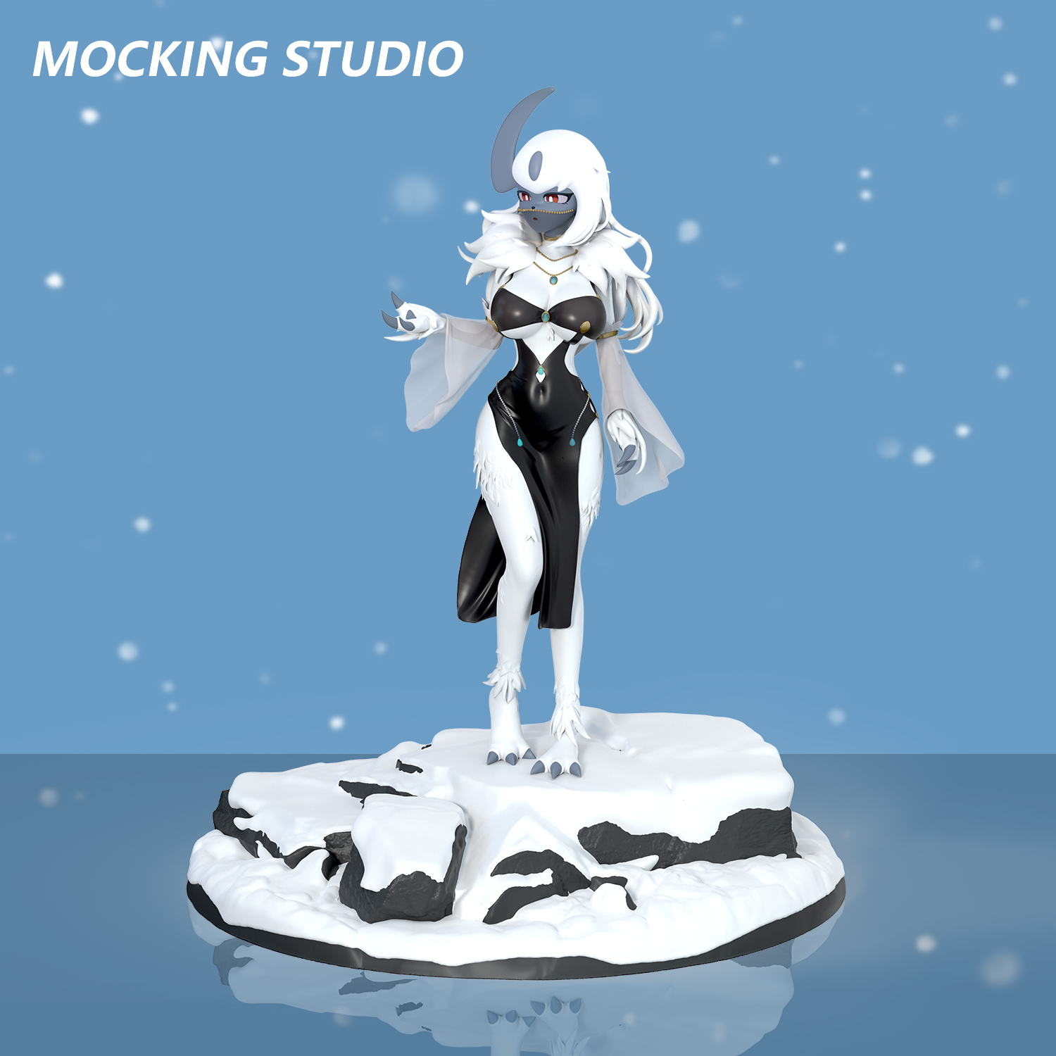 Zhu Yi Wan Jia Studio - Pokémon Big Breasts Absol Statue(GK)