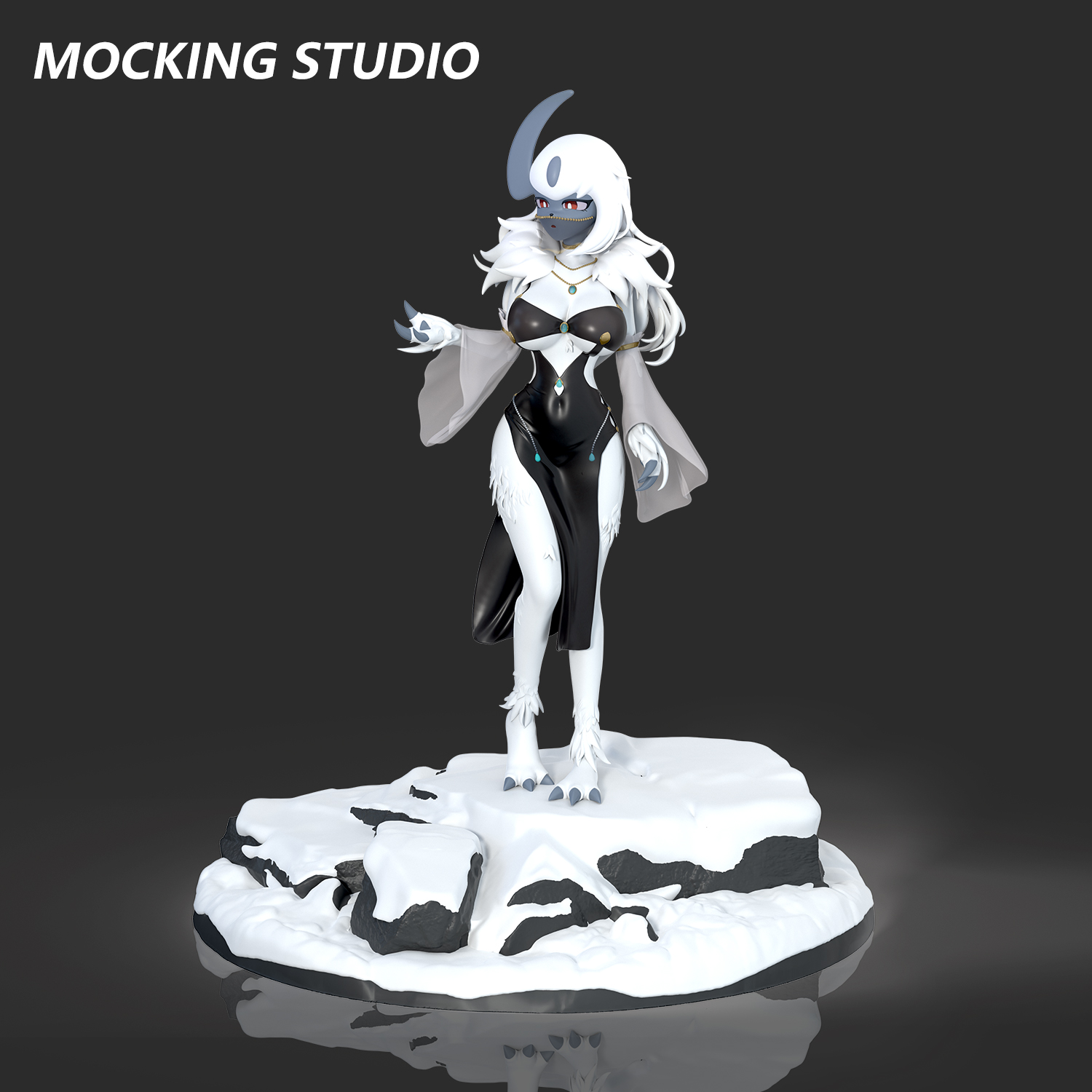 Zhu Yi Wan Jia Studio - Pokémon Big Breasts Absol Statue(GK)